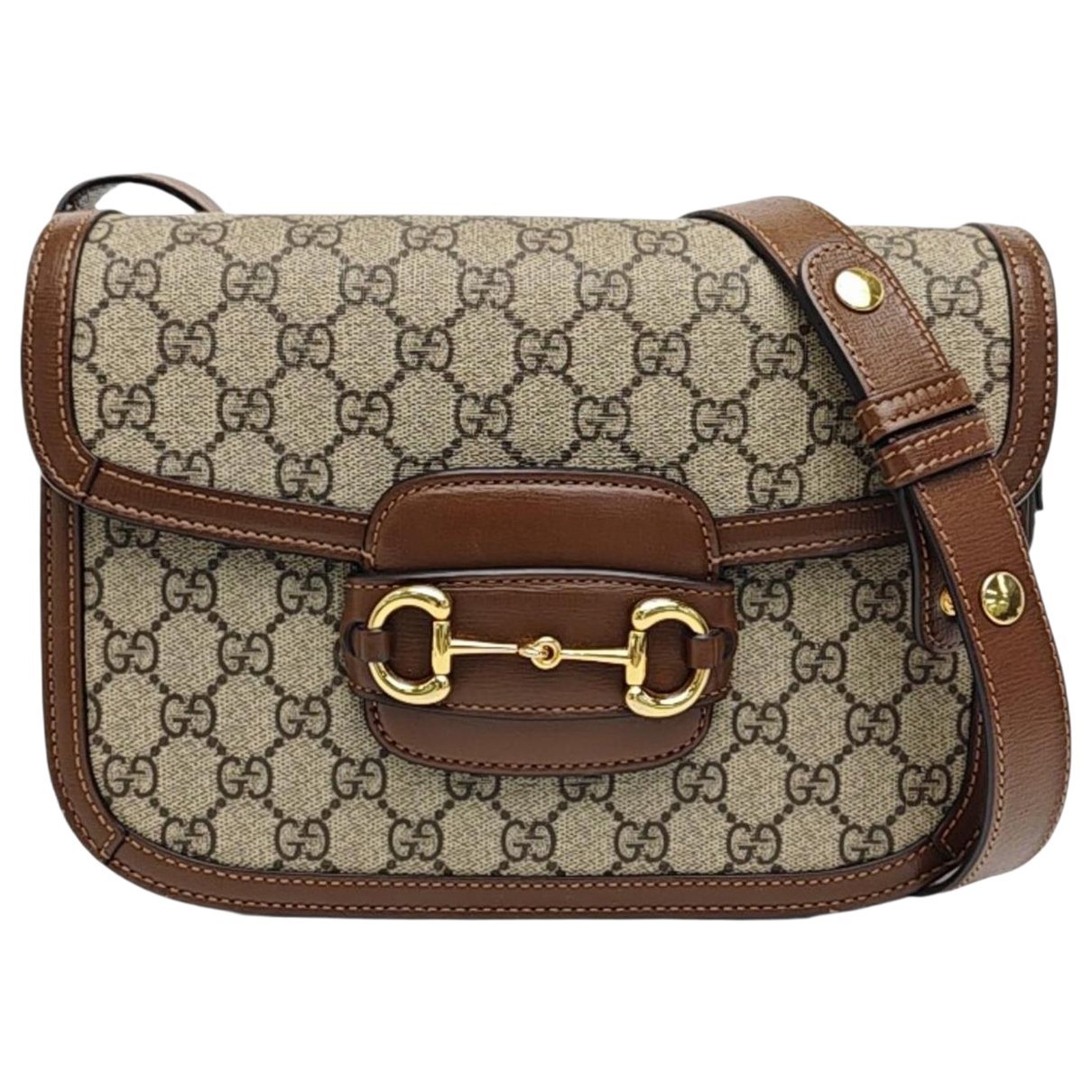 Gucci Handle Horsebit 1955 leather handbag