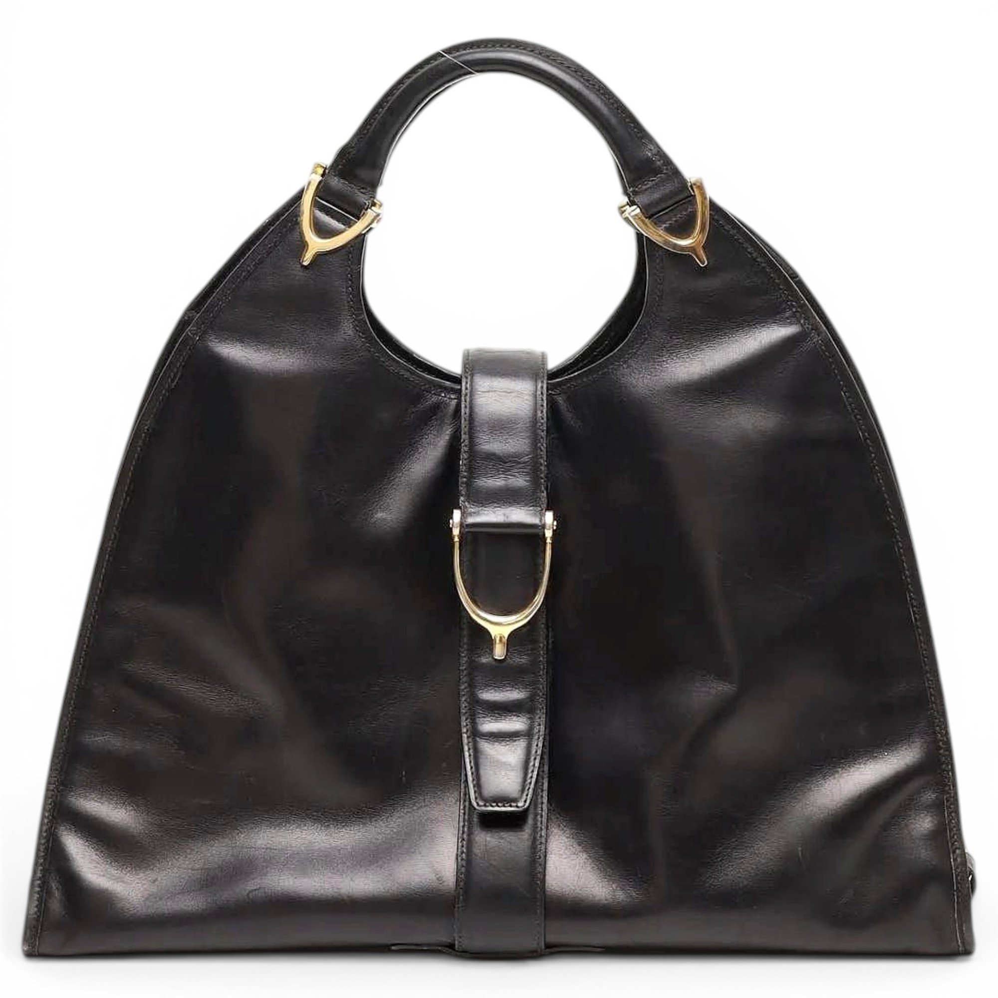 Stirrup leather handbag