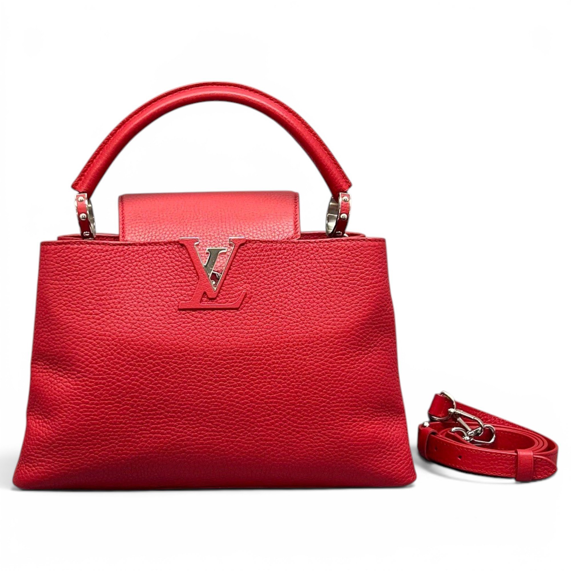 Capucines leather handbag