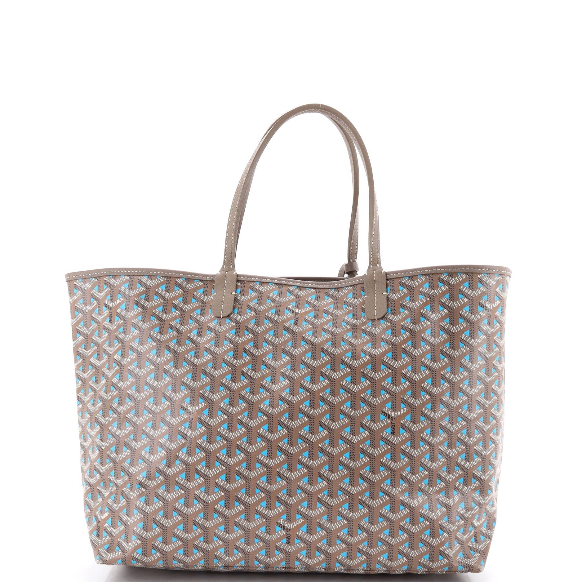 Saint Louis Tote Claire Voie Coated Canvas PM