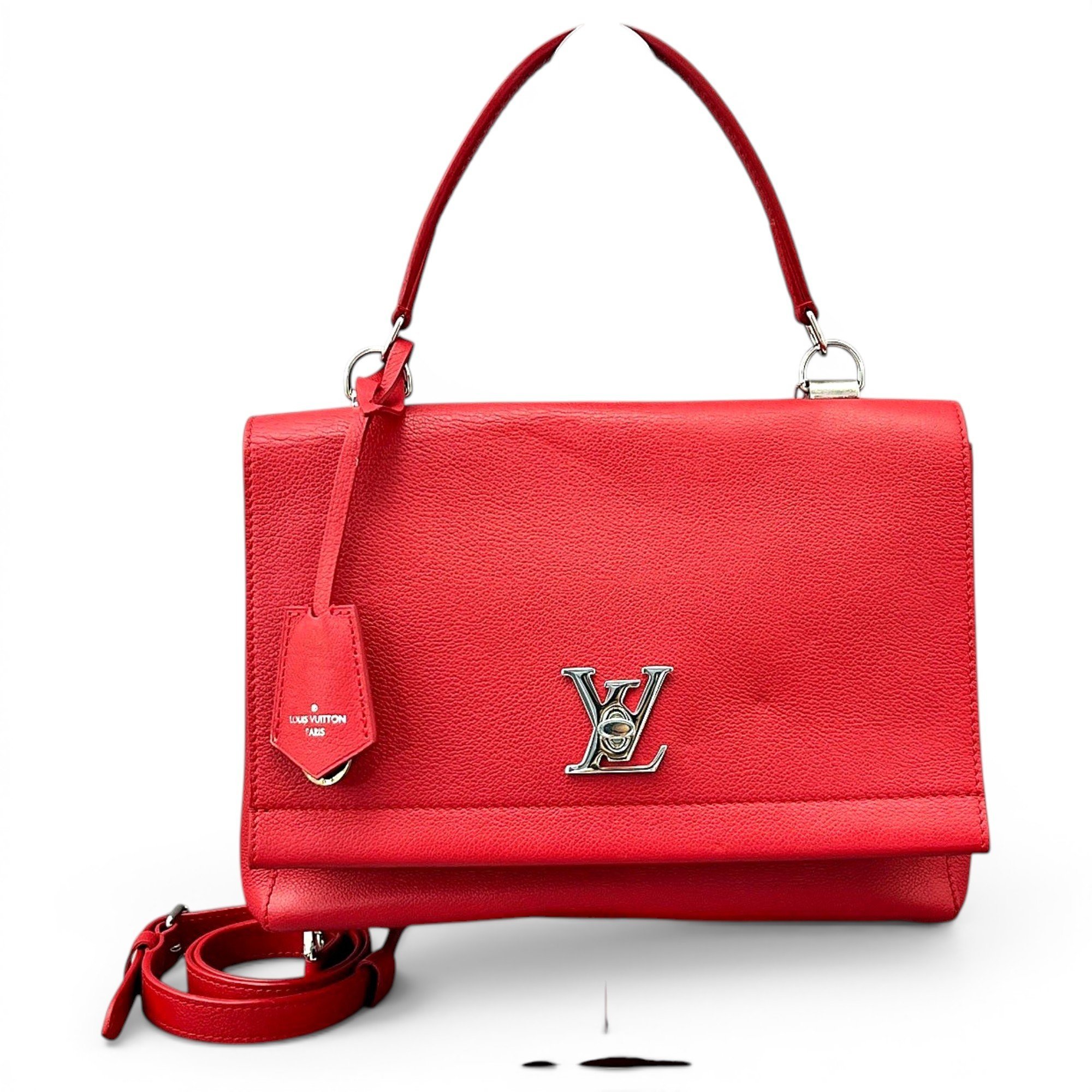 Lockme leather handbag