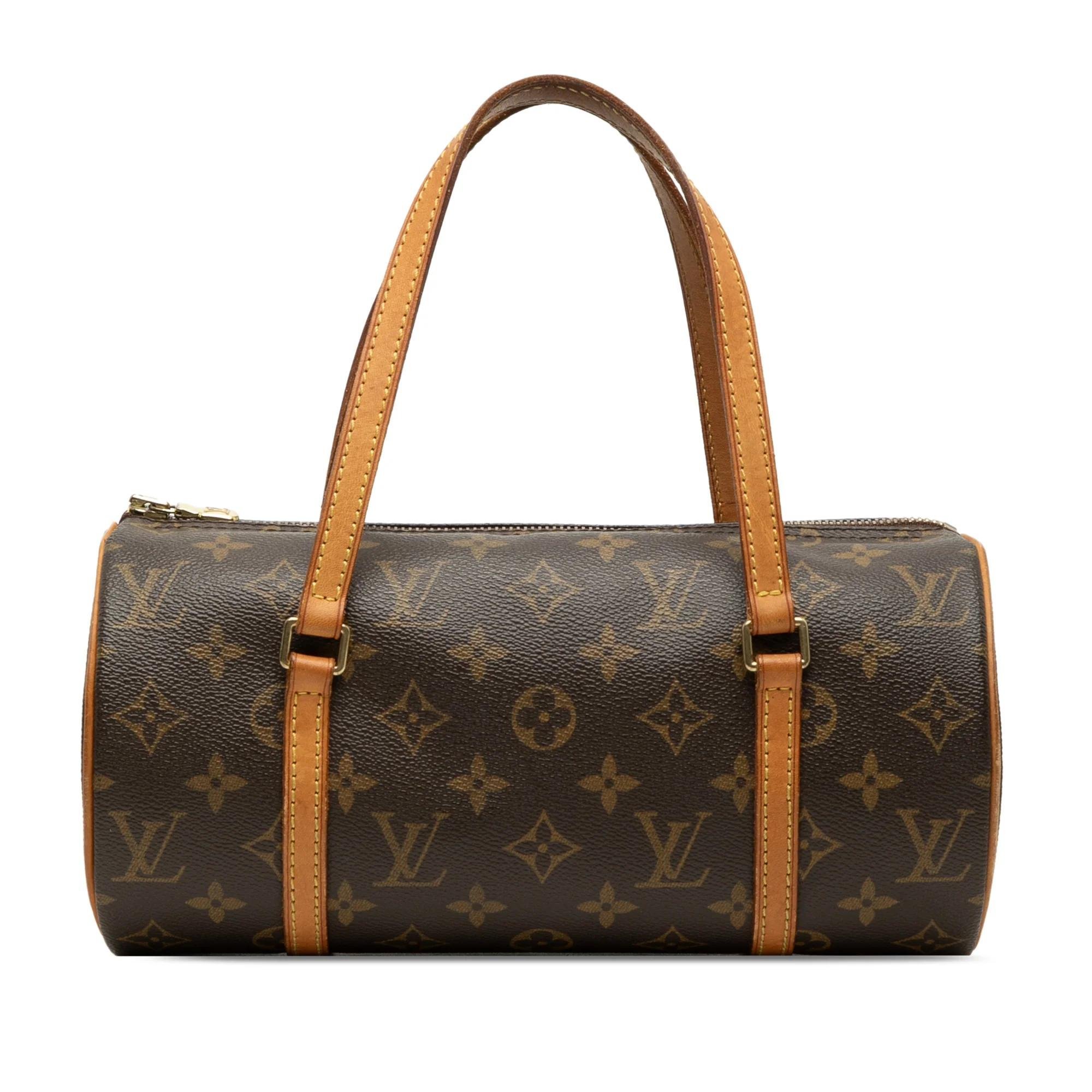 Papillon leather handbag