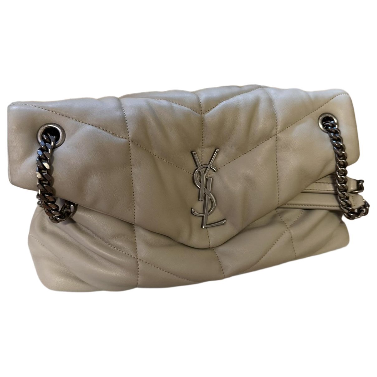 Loulou Puffer leather crossbody bag