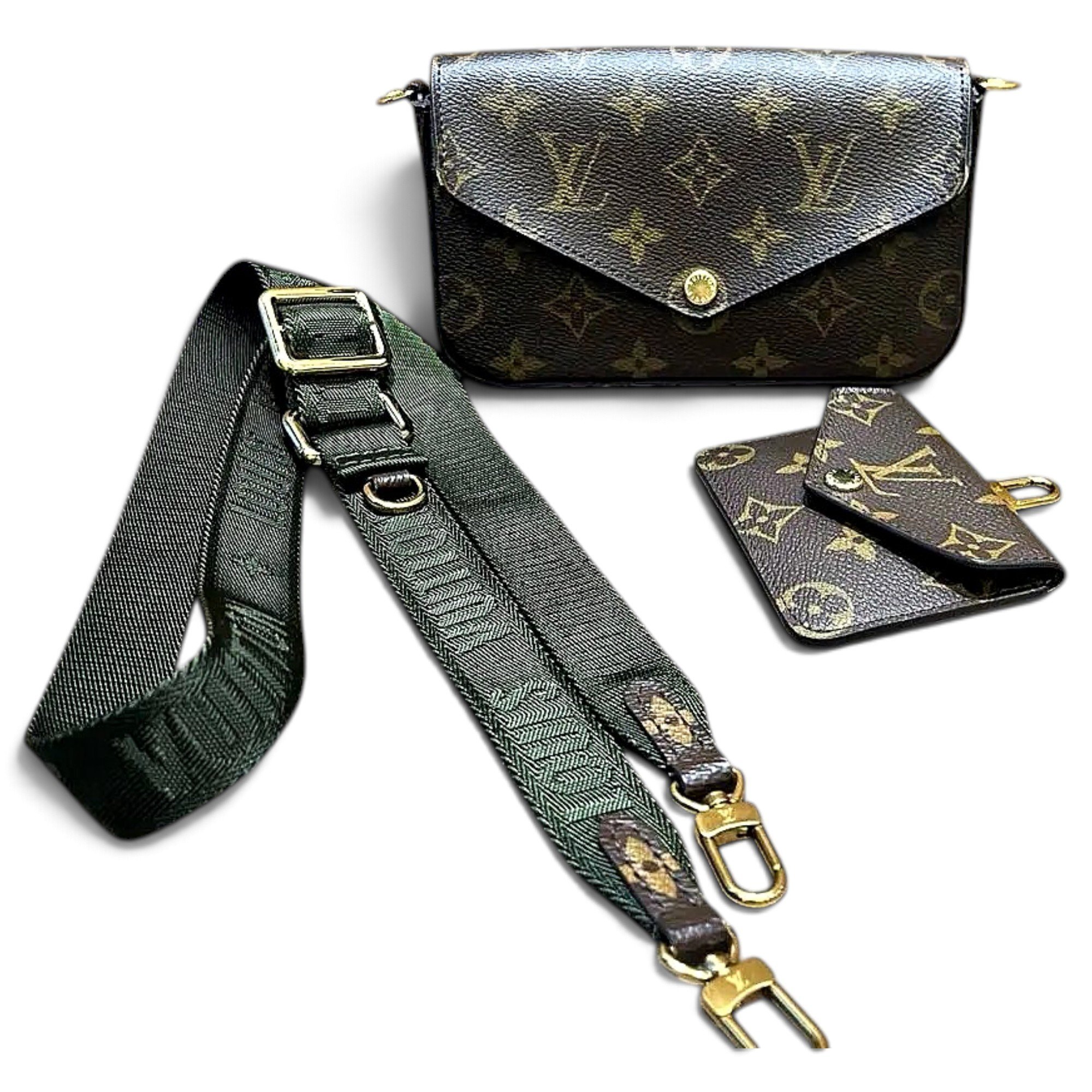 Félicie Strap & Go leather crossbody bag