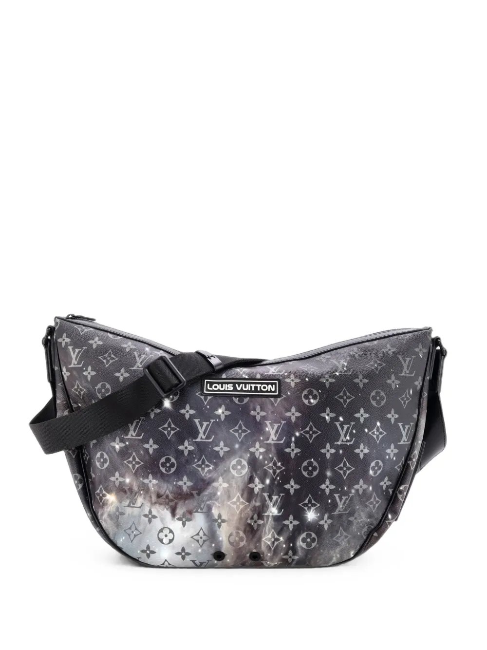 Alpha Limited Edition Monogram Galaxy Canvas hobo bag