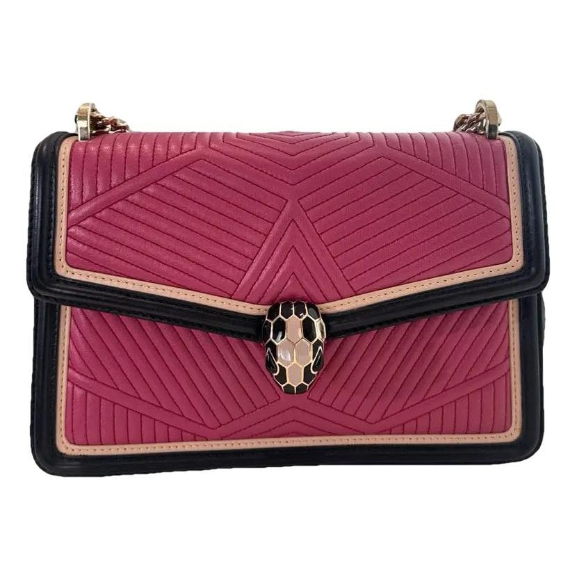 Serpenti leather crossbody bag