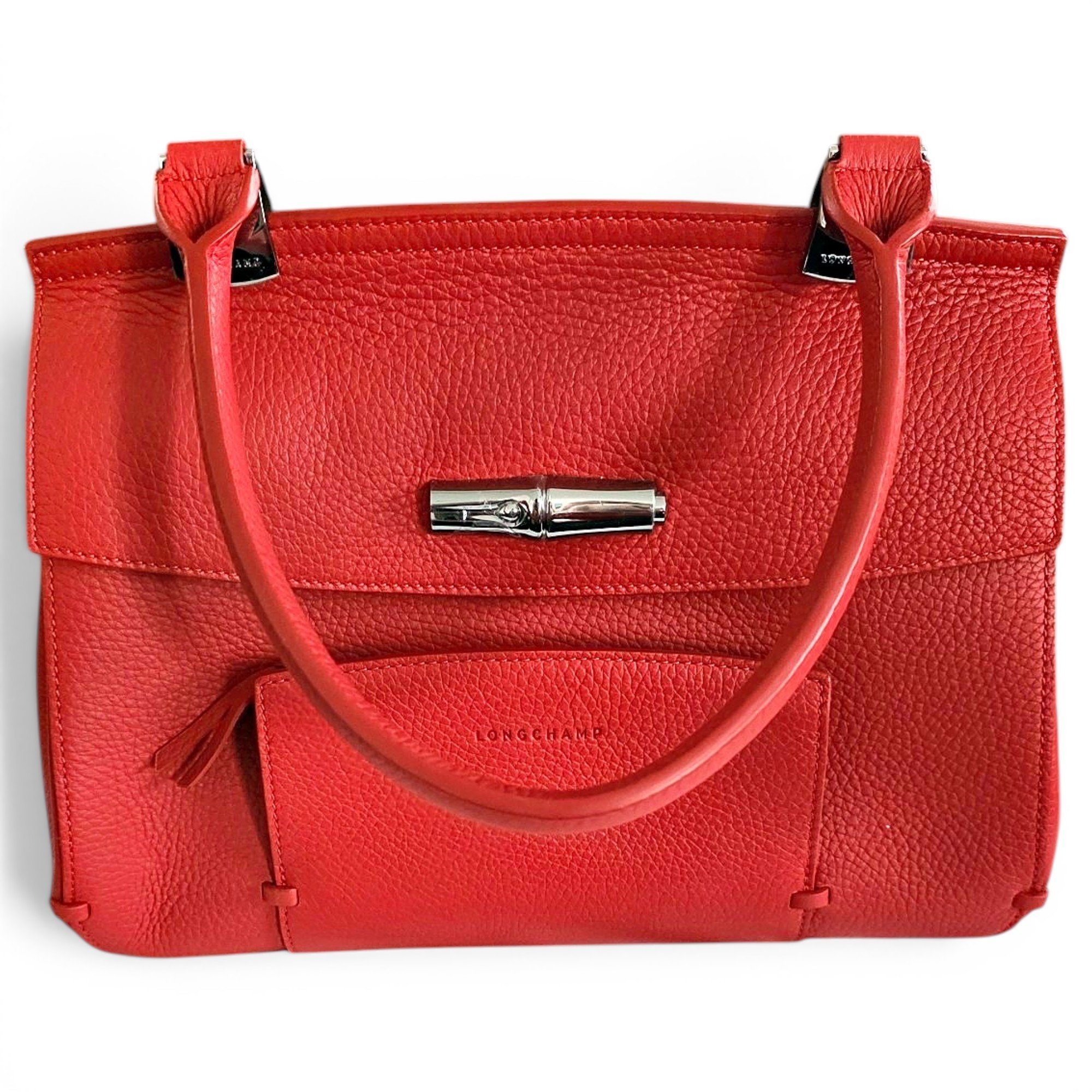 Roseau leather handbag