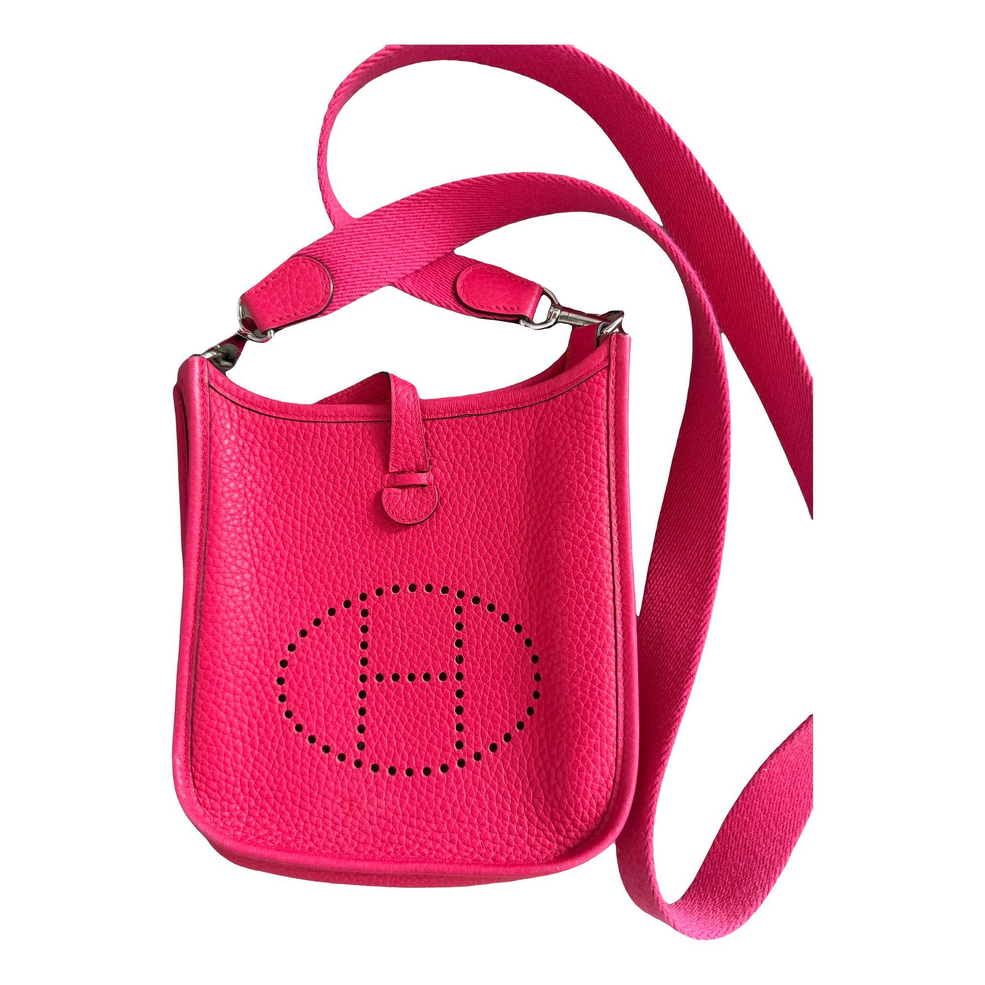 Evelyne leather handbag