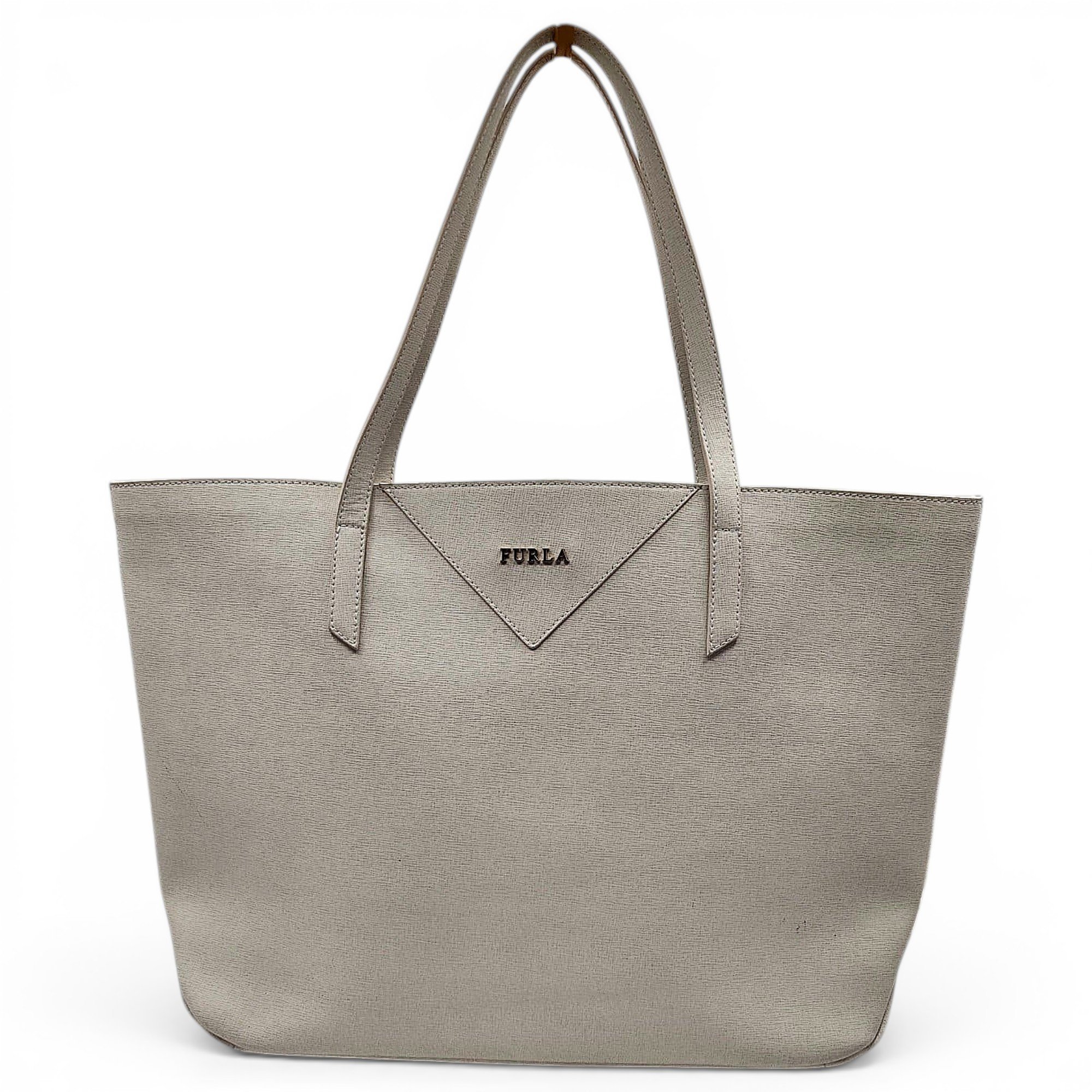 Leather tote