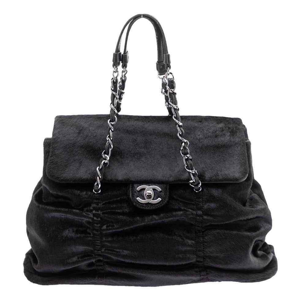 Pony-style calfskin handbag