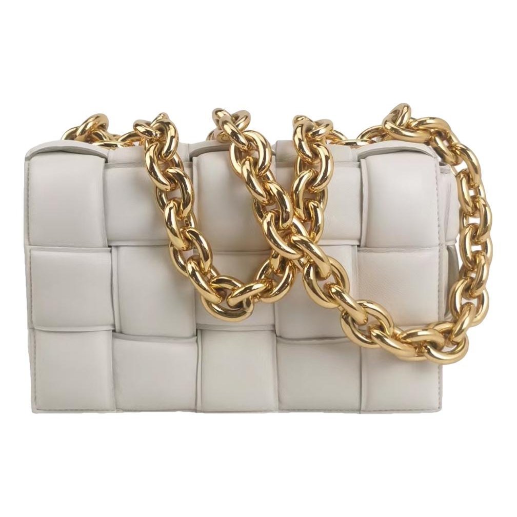 Chain Cassette leather handbag