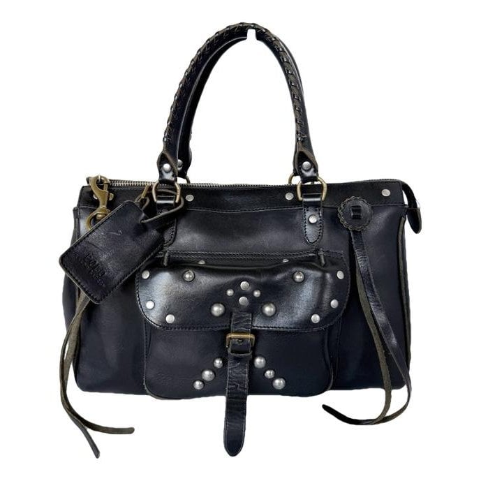 Leather handbag