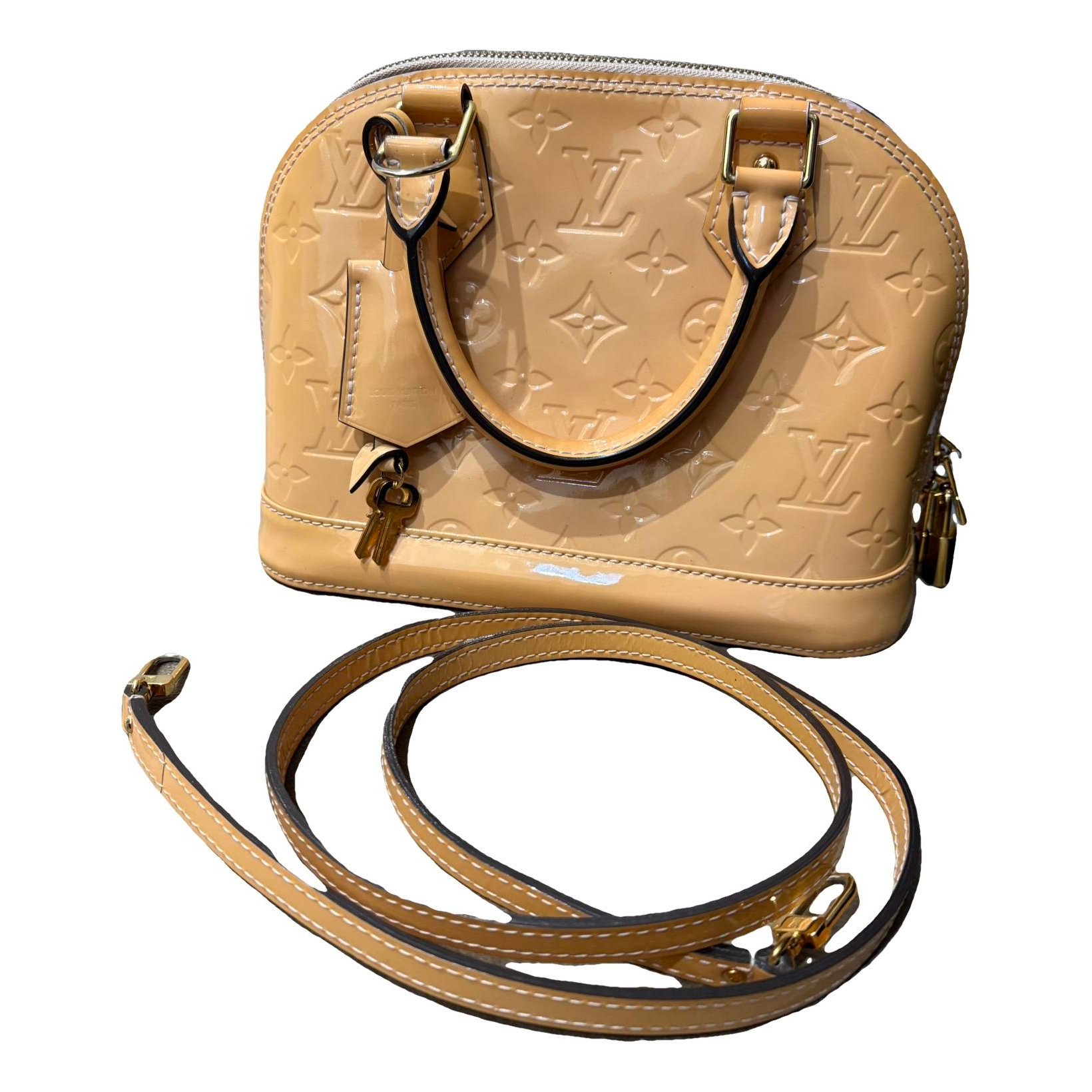 Alma leather handbag