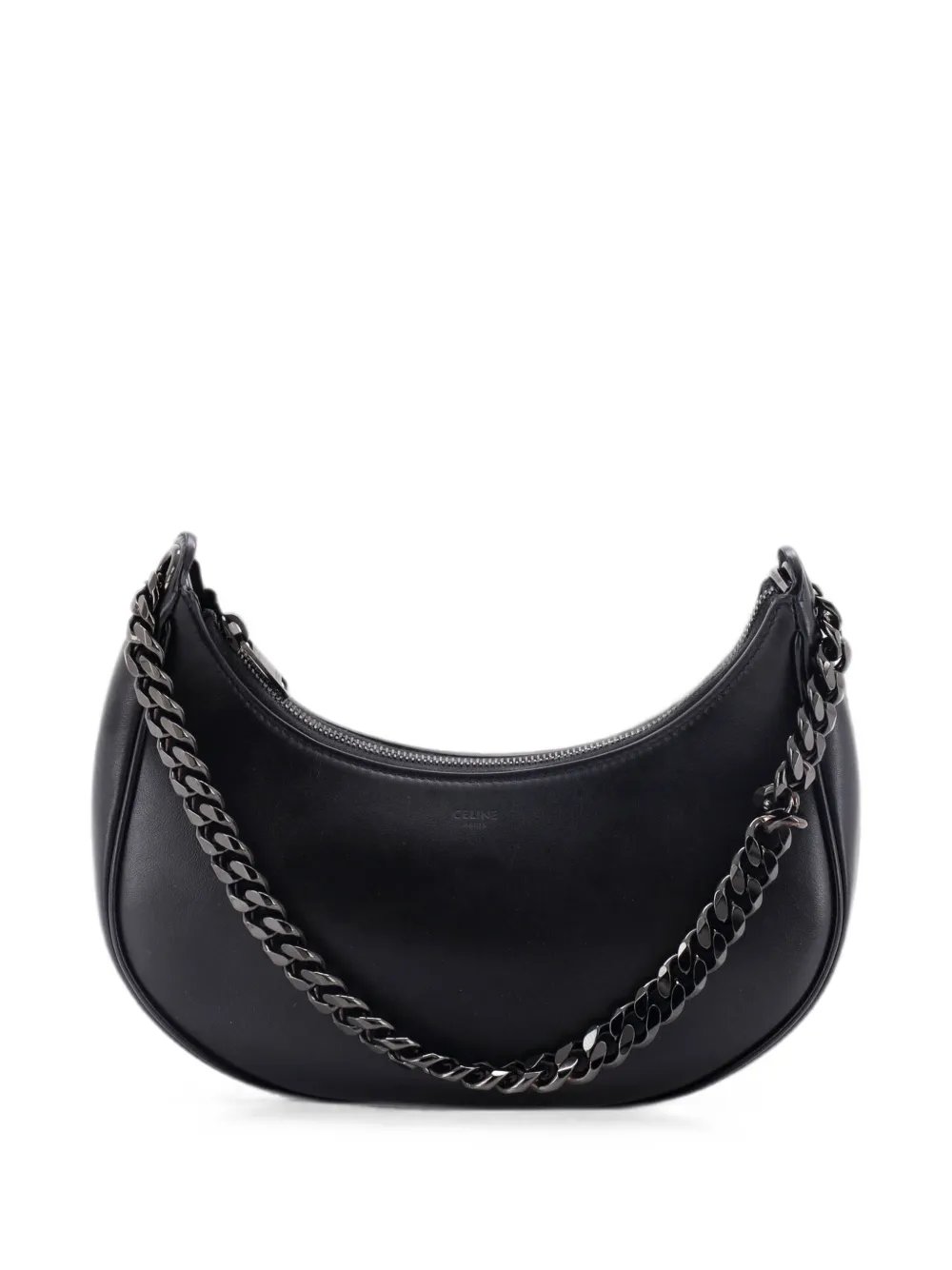 Celine Ava Chain Bag Leather Medium hobo bag