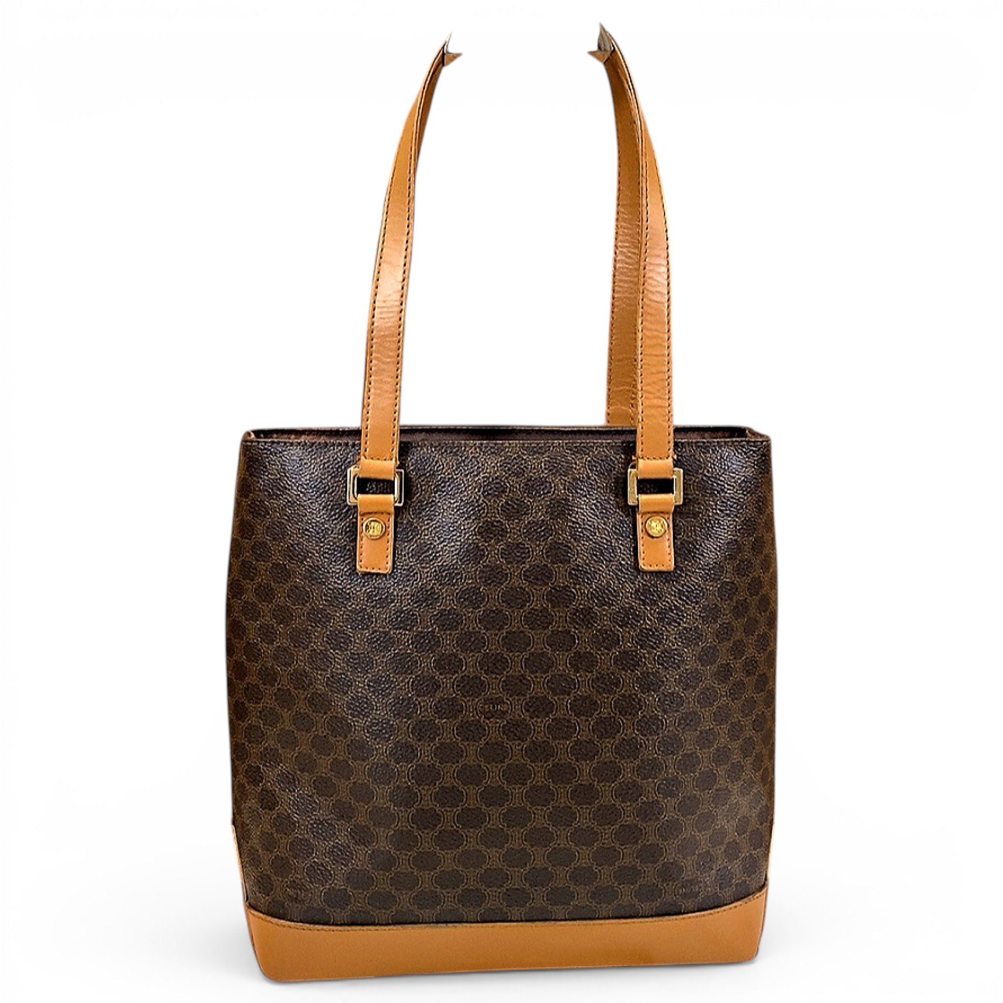 Leather tote