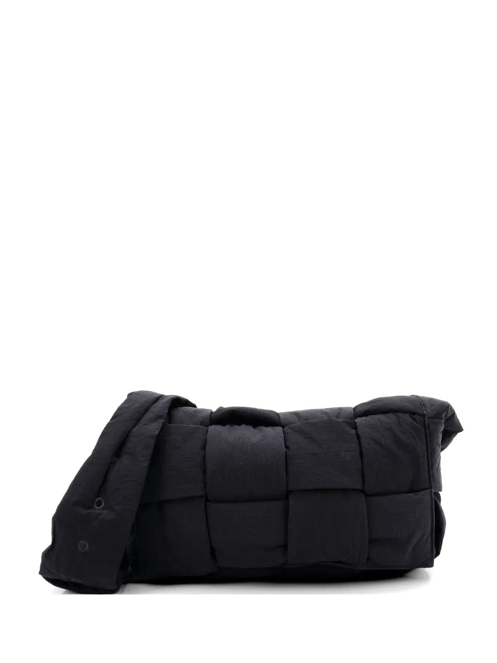Padded Tech Cassette Intrecciato Nylon crossbody bag