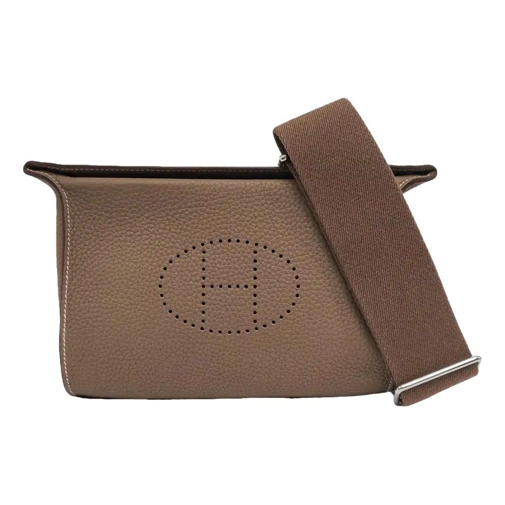 Leather crossbody bag