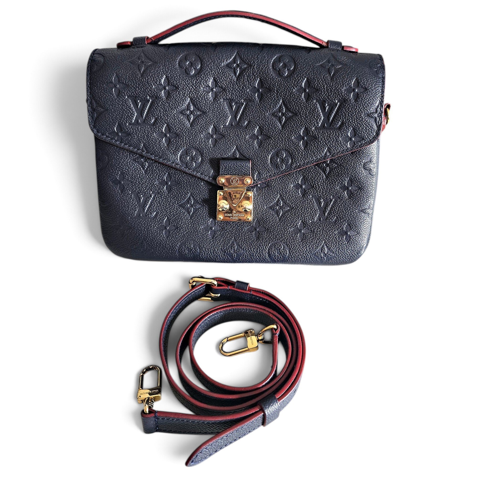 Metis leather crossbody bag