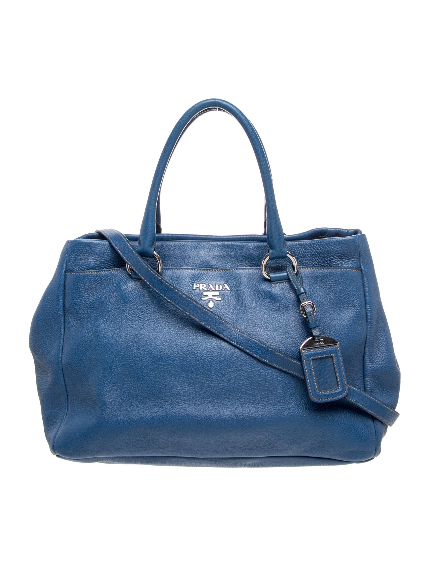 Vitello Daino Leather Shoulder Bag