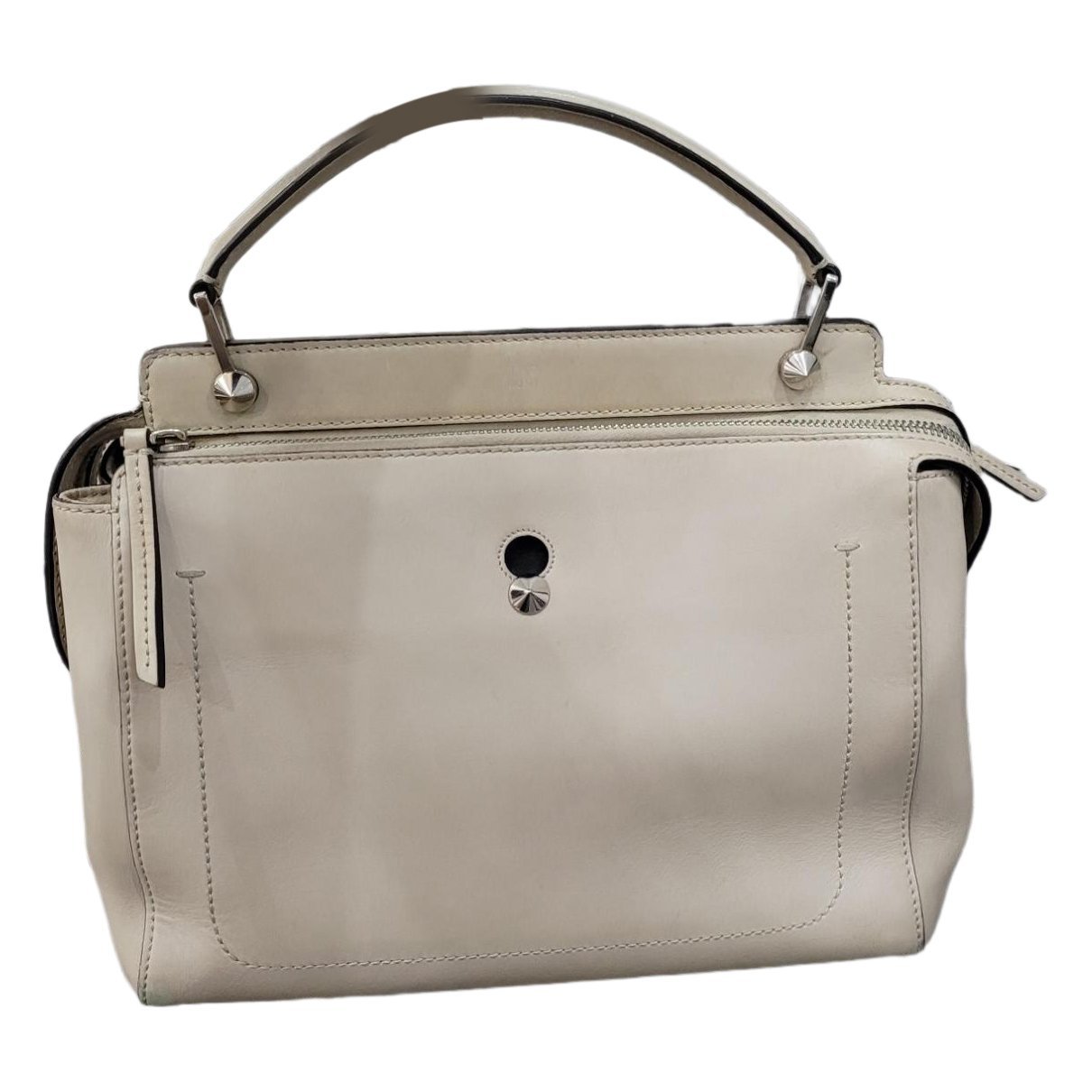 Dot Com leather handbag