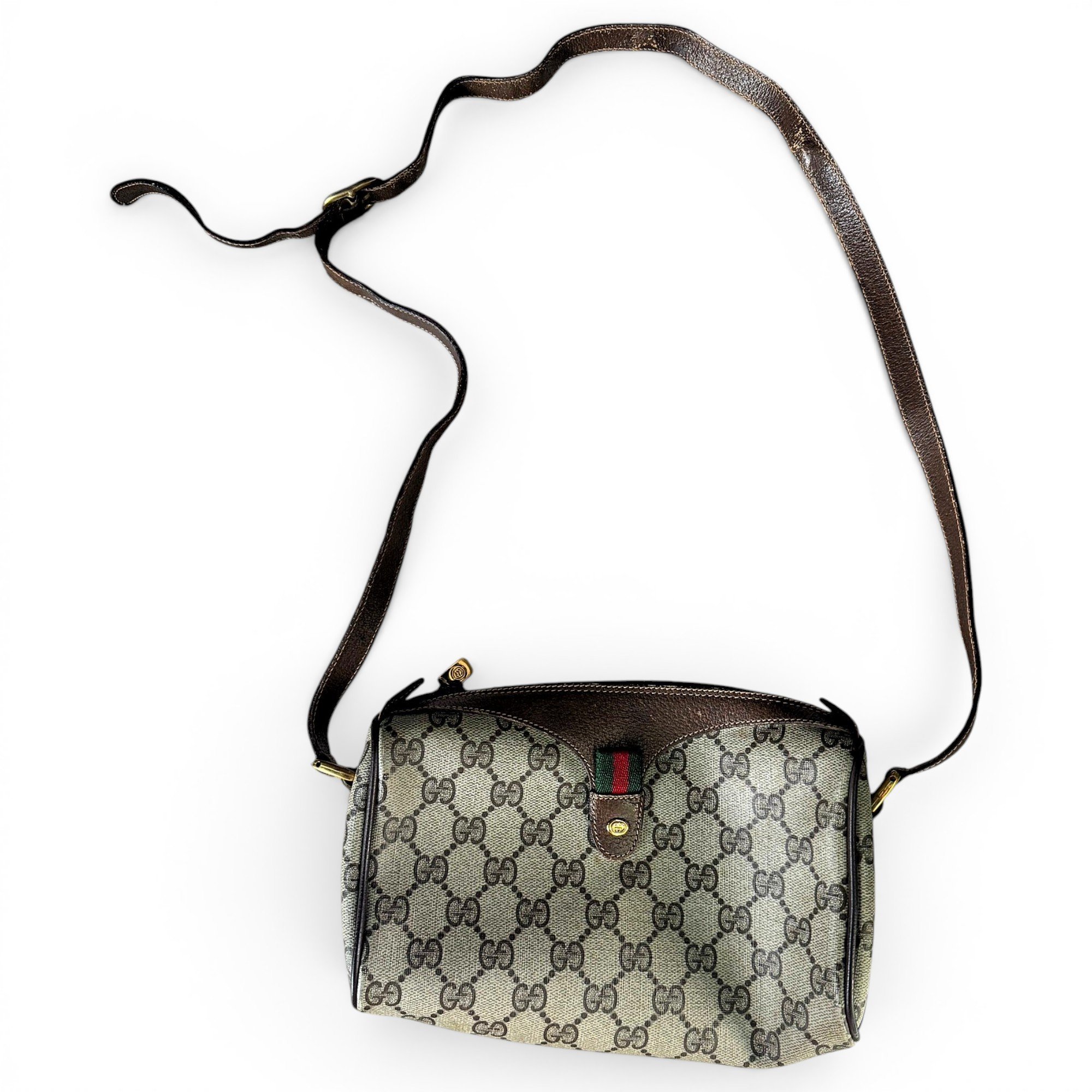 Leather crossbody bag