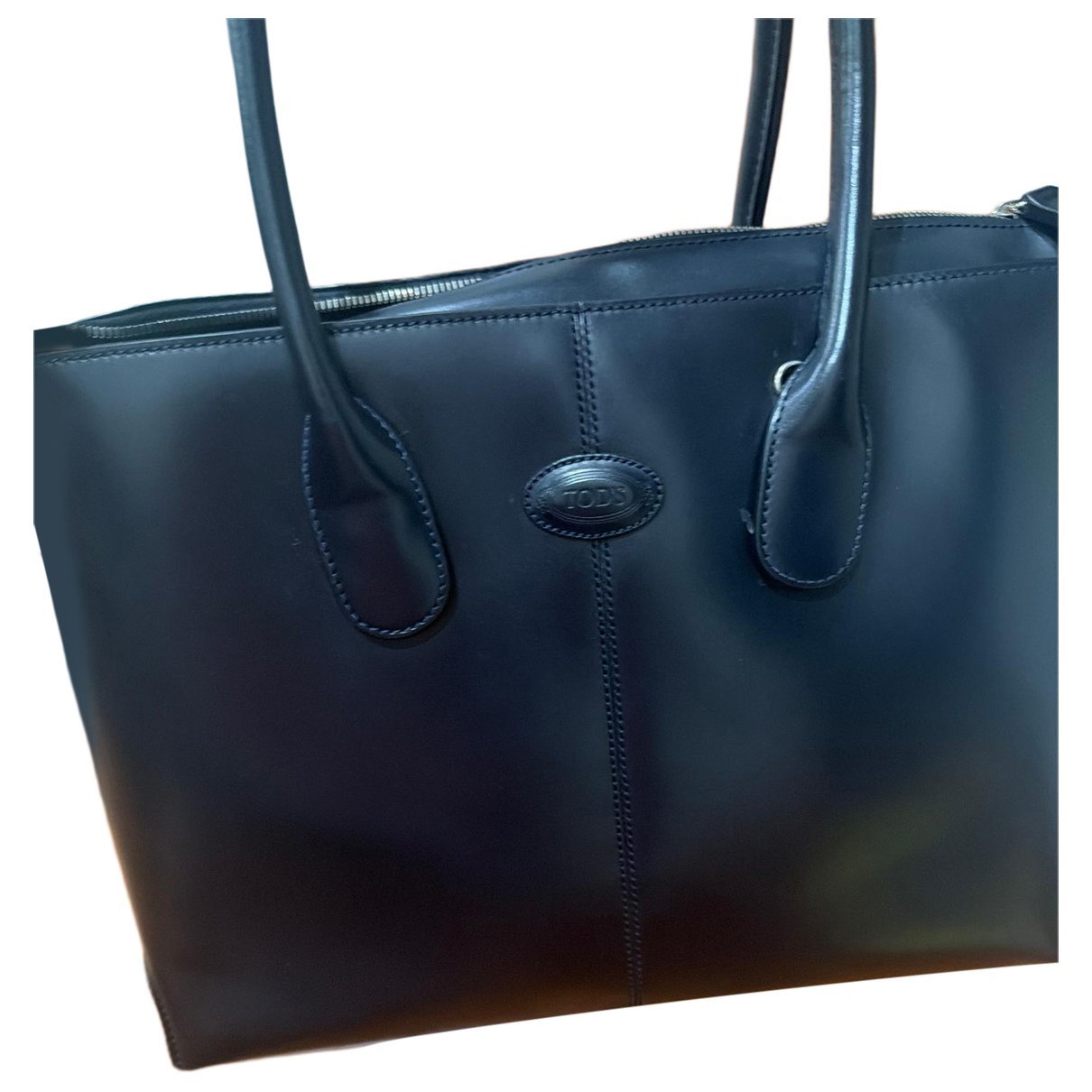 D Bag leather tote