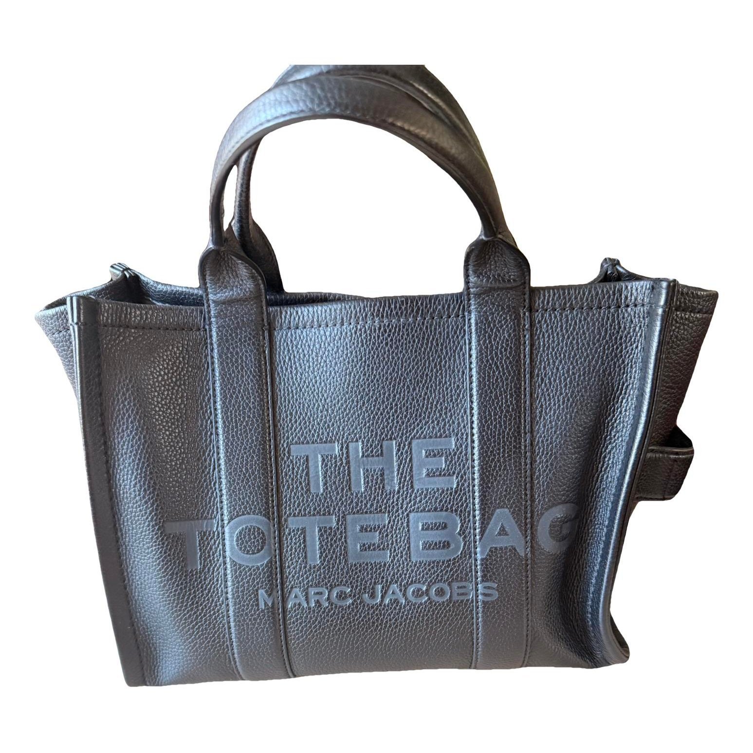 Leather tote