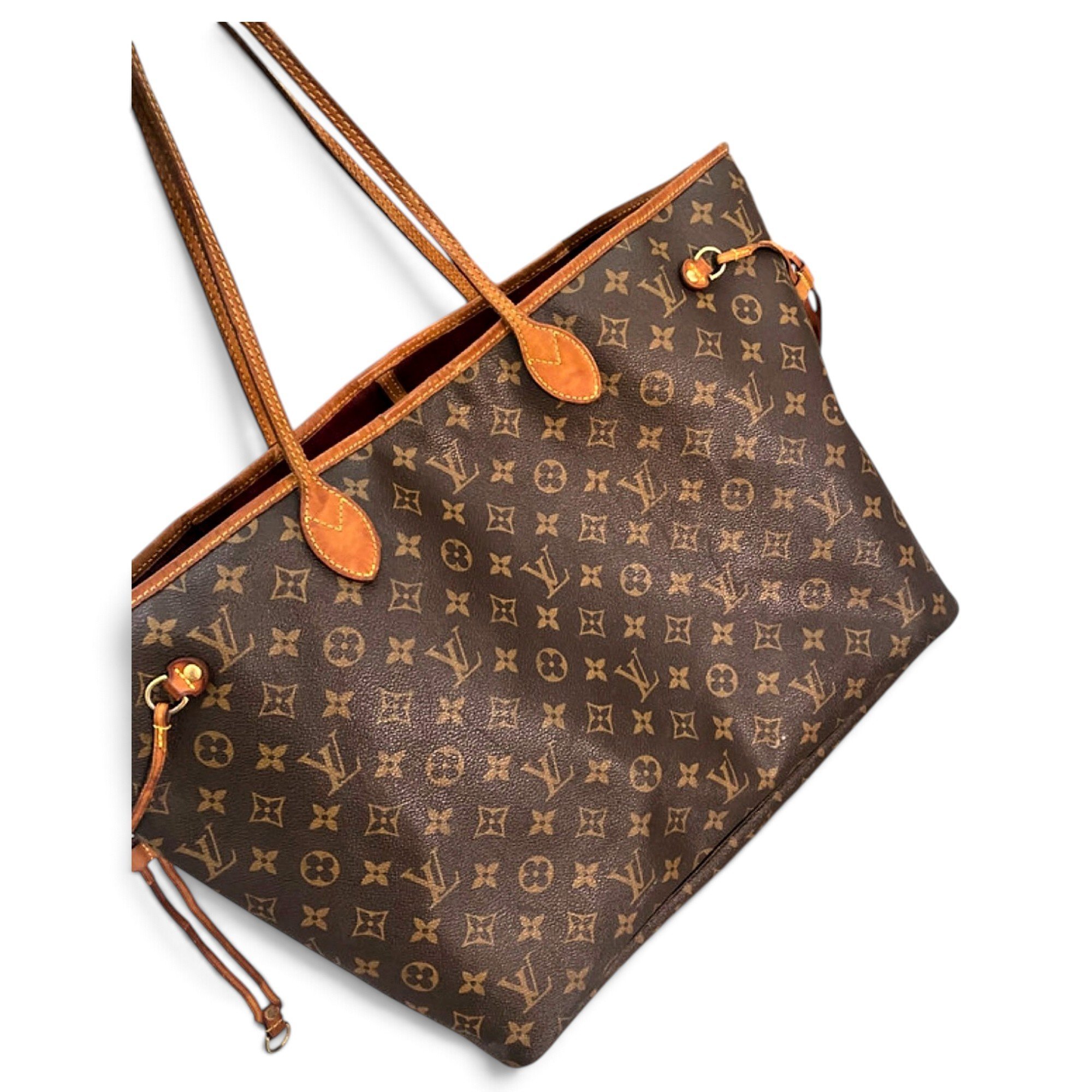 Neverfull leather tote