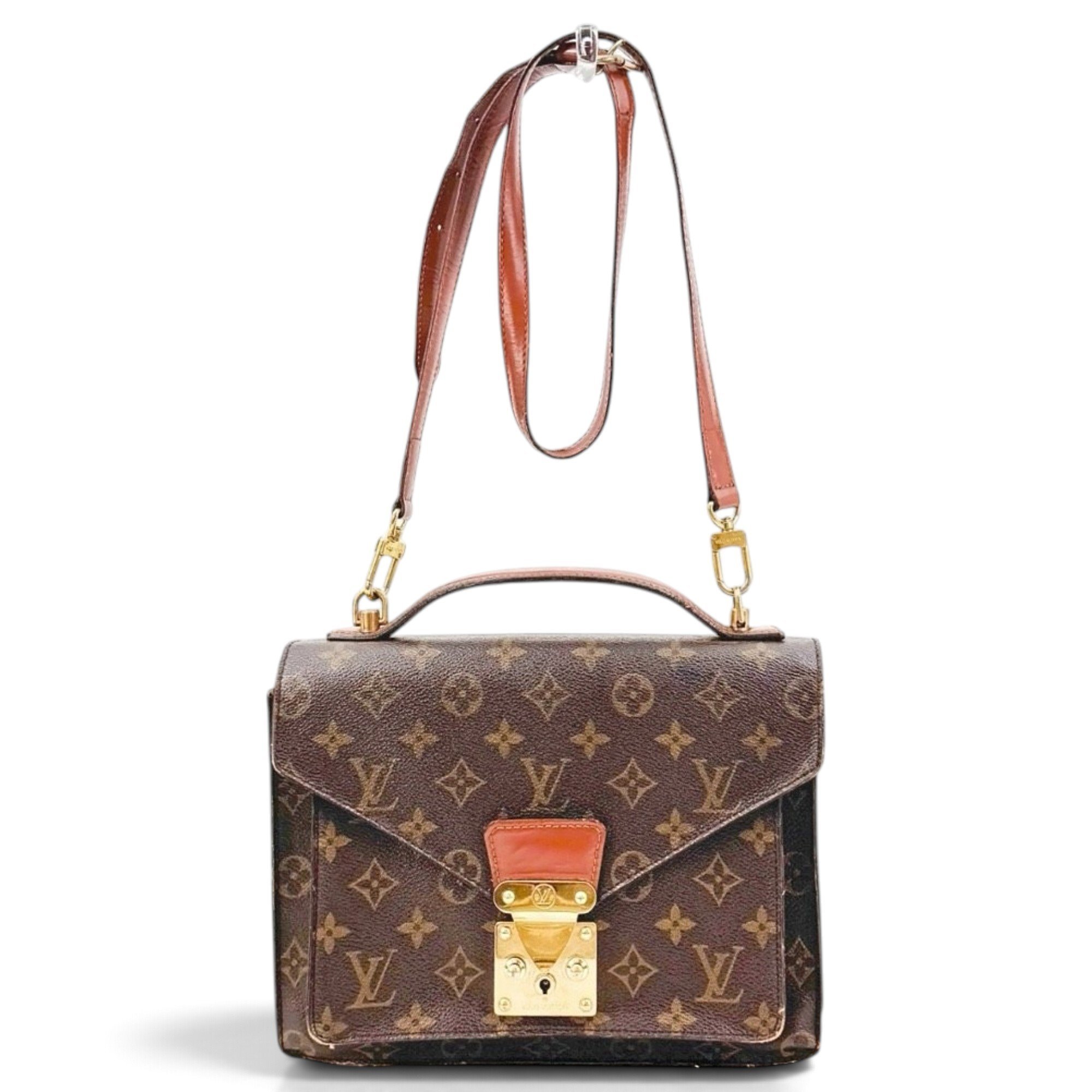 Monceau leather crossbody bag