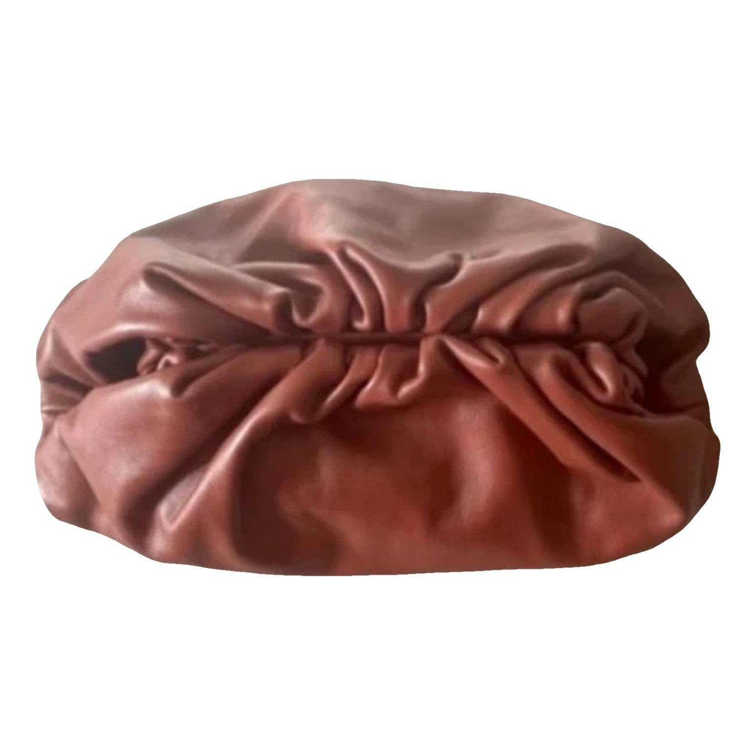Pouch leather handbag