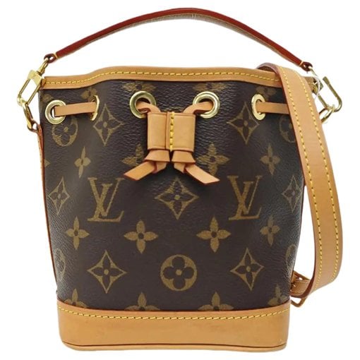 Nano Noé leather handbag