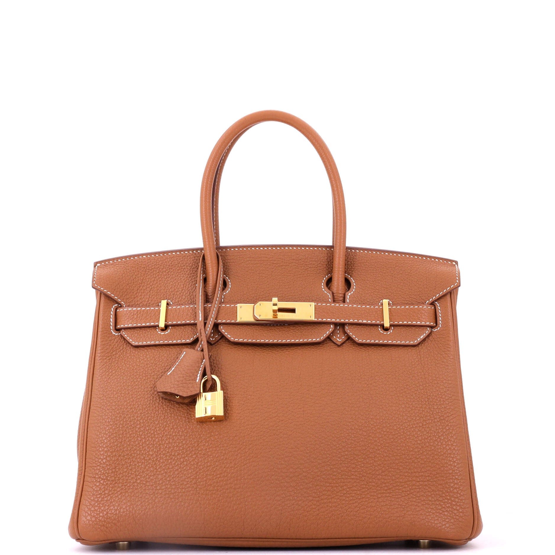 Birkin Handbag Gold Togo with Gold Hardware 30