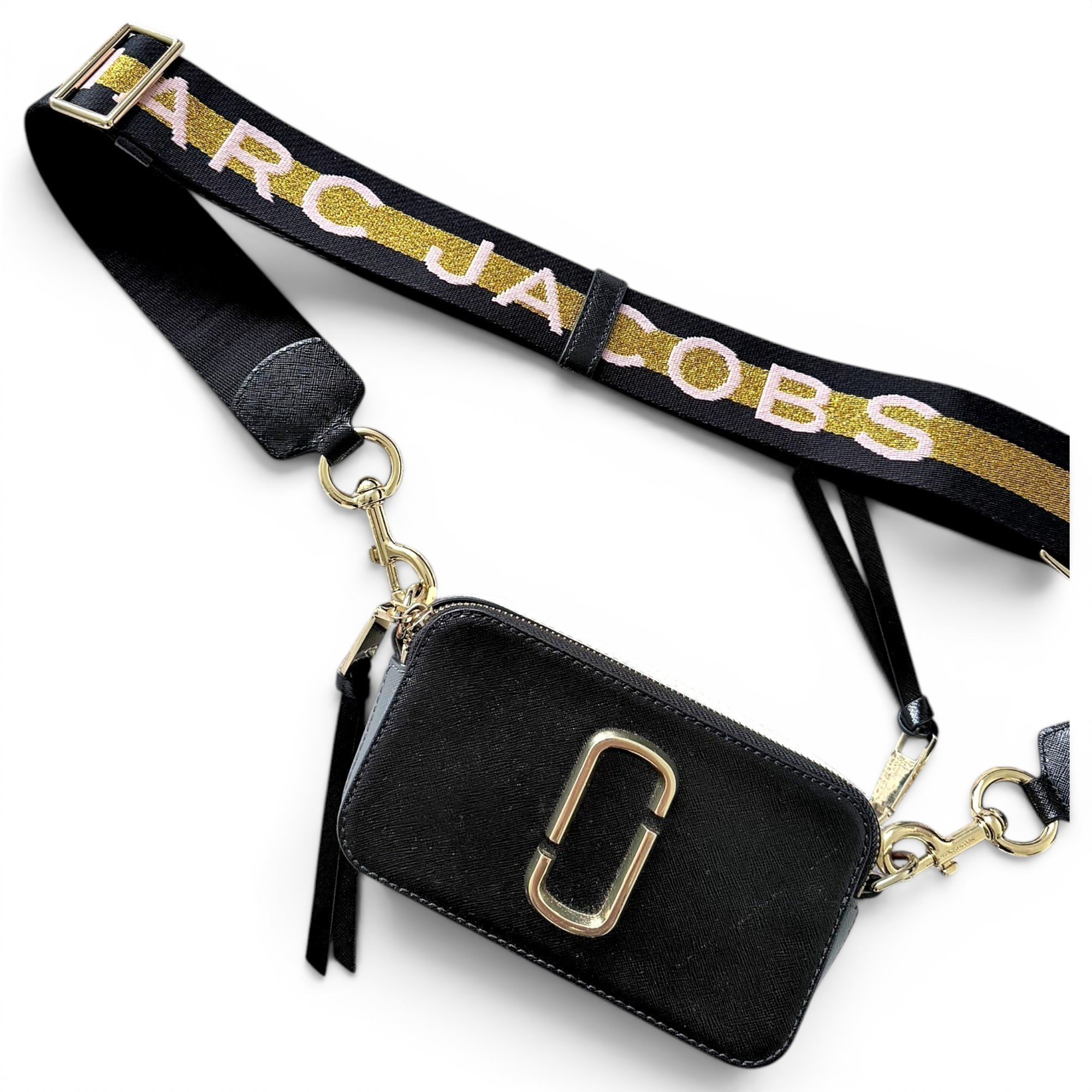 Snapshot leather crossbody bag