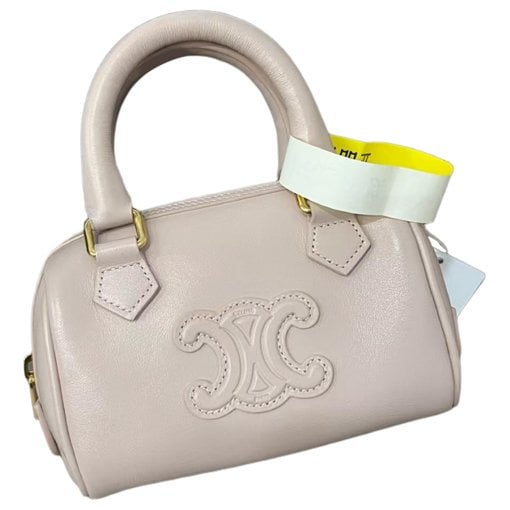 Triomphe leather mini bag