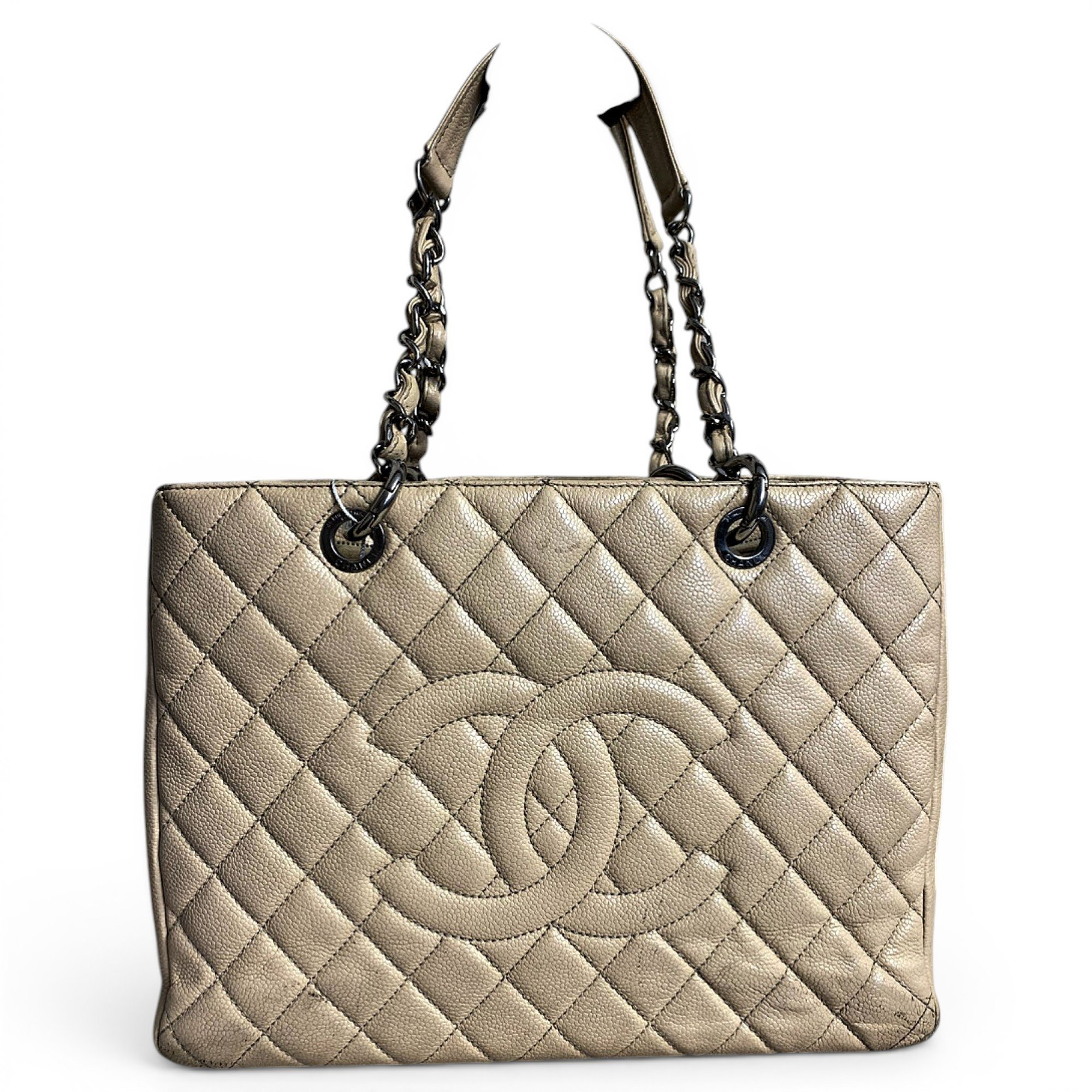 Petite Shopping Tote leather tote