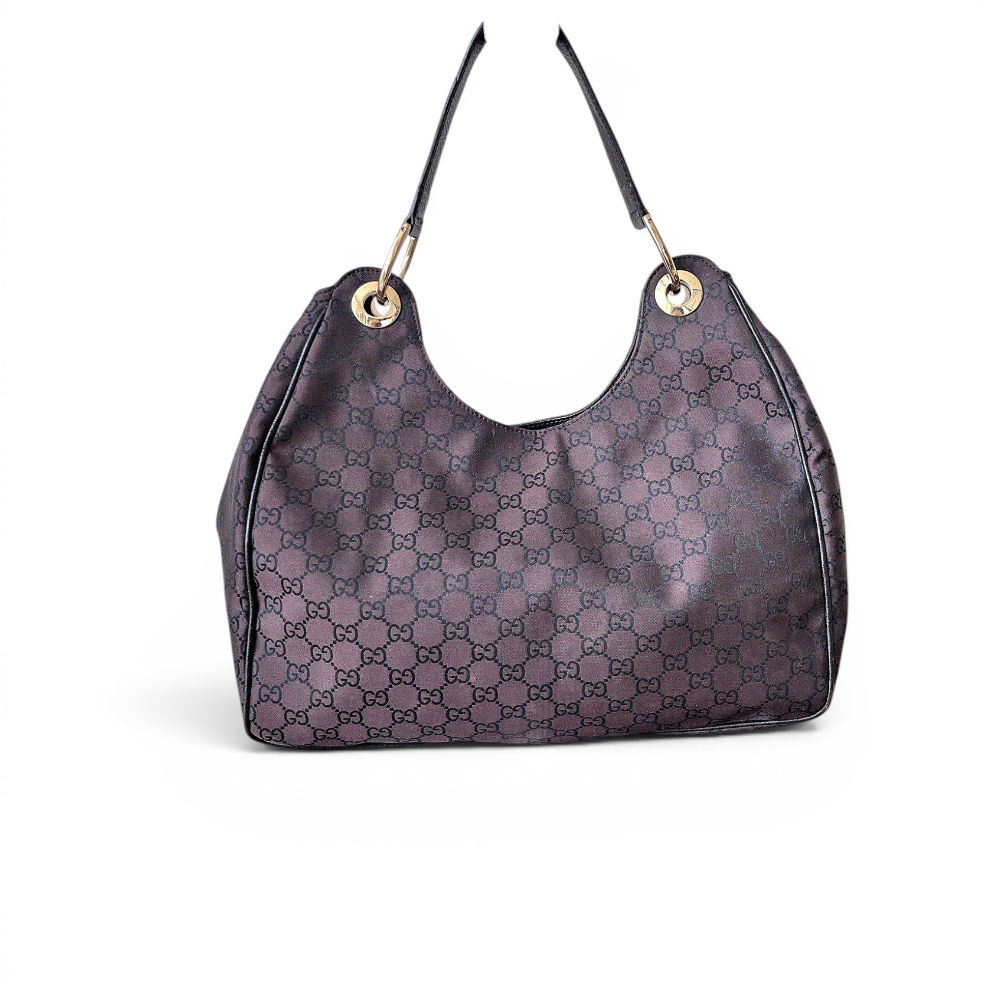 Hobo leather handbag