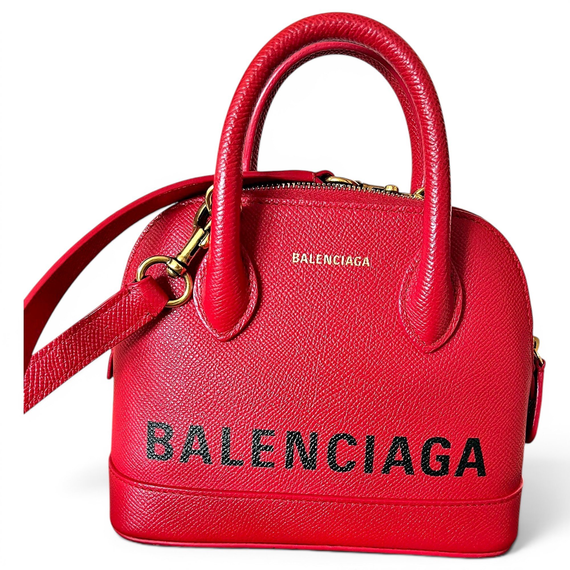 Ville Top Handle leather handbag