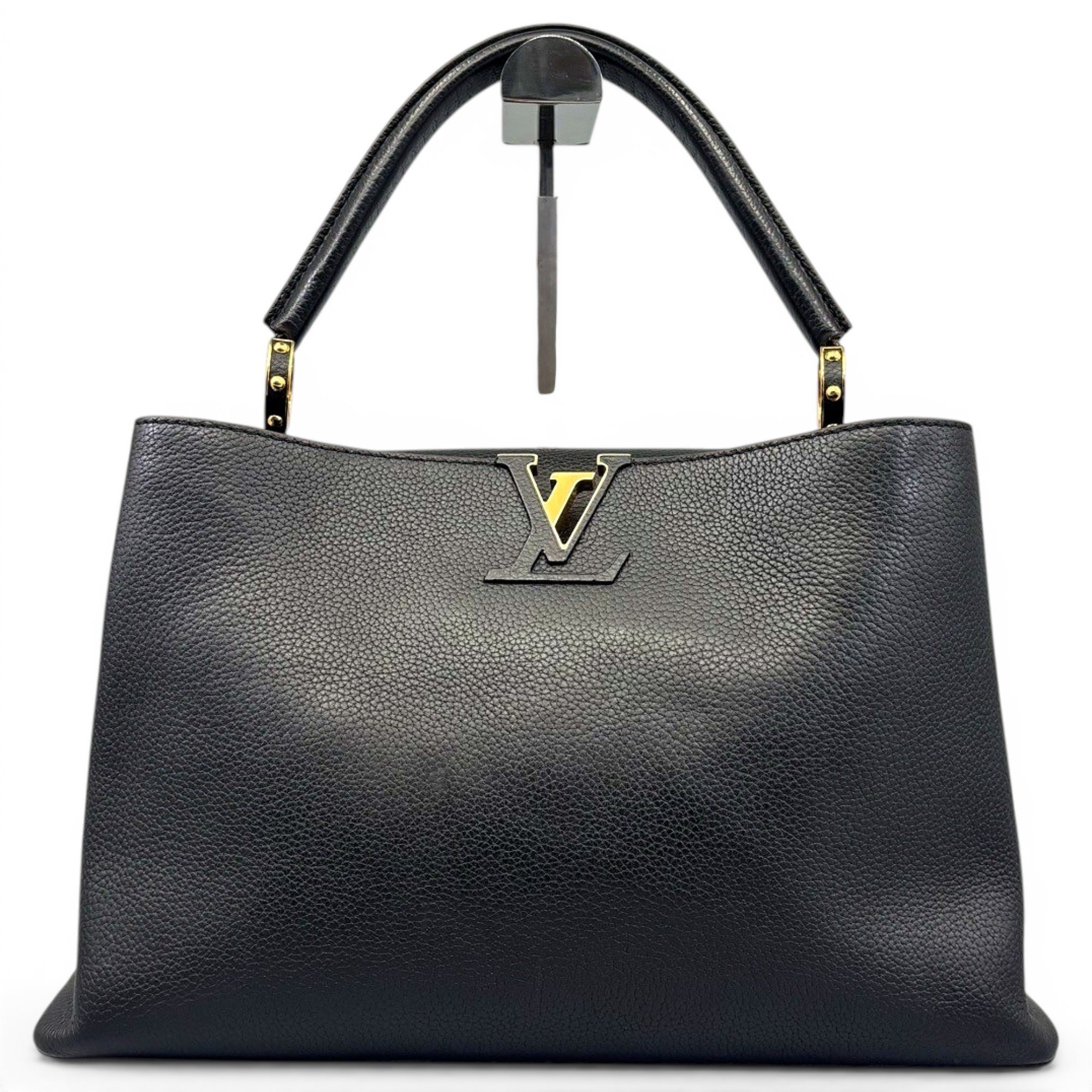 Capucines leather handbag