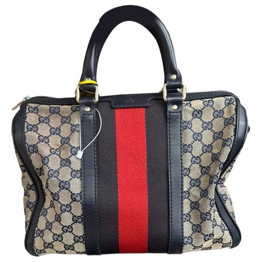 Ophidia Boston leather handbag