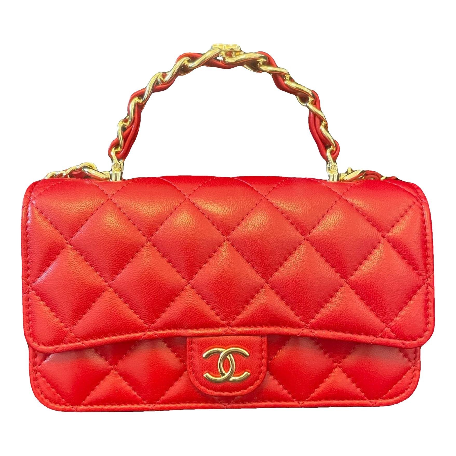 Wallet On Chain Timeless/Classique leather crossbody bag