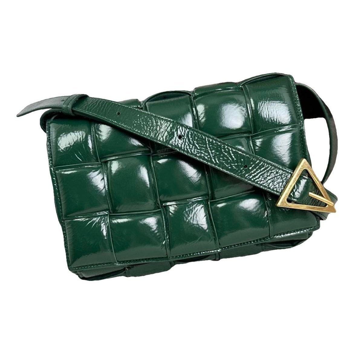 Cassette Padded leather handbag
