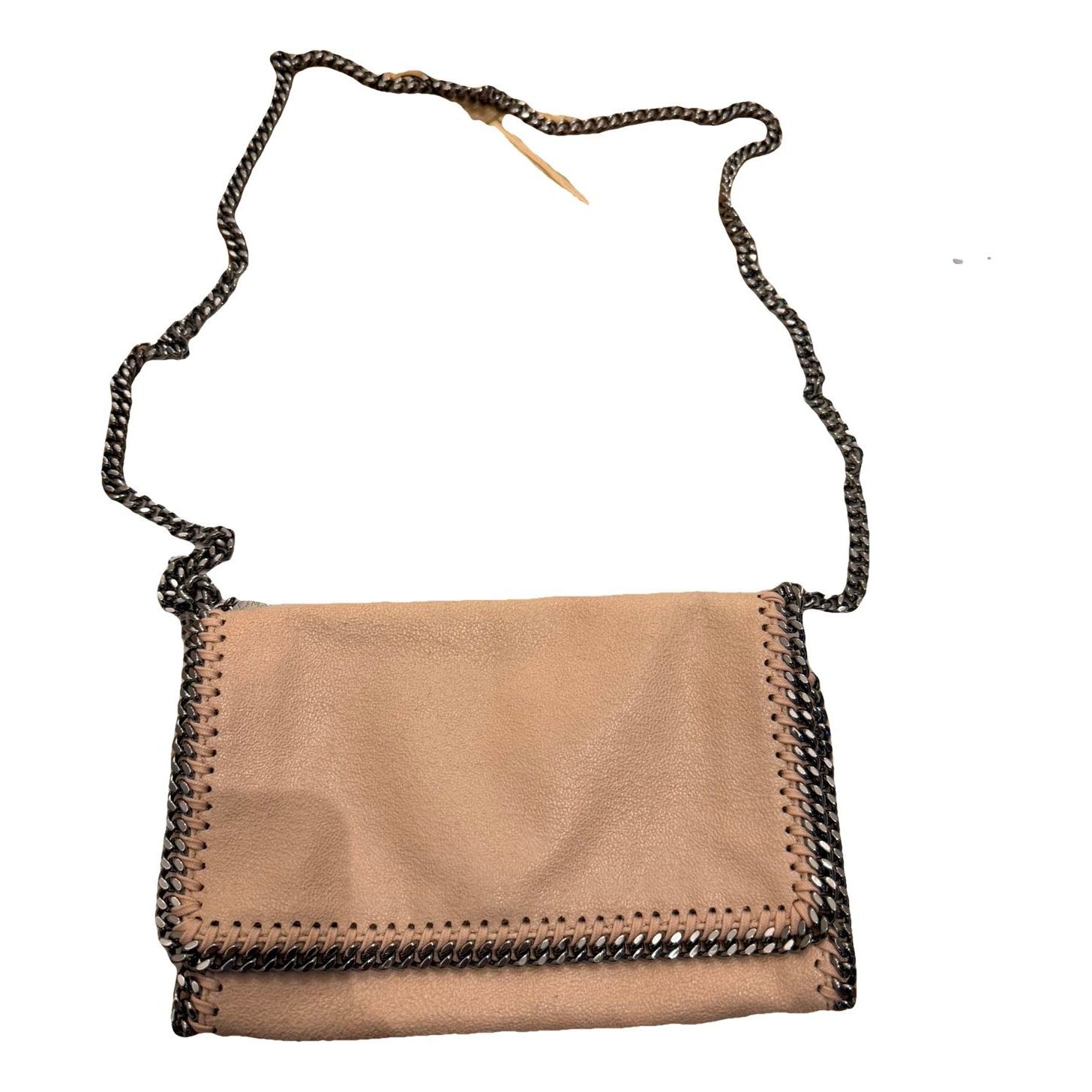 Falabella vegan leather clutch bag