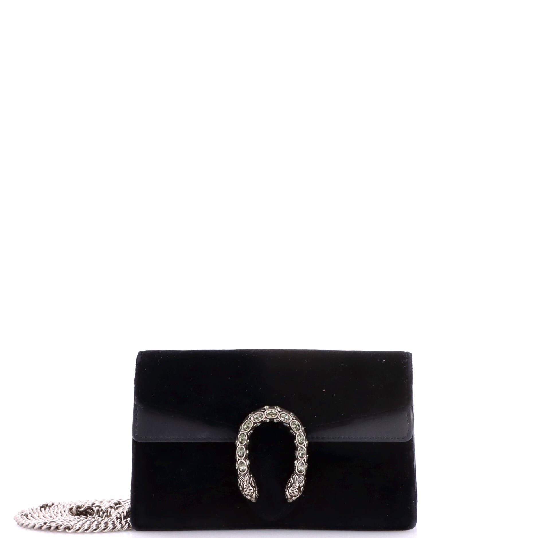 Dionysus Bag Velvet Super Mini