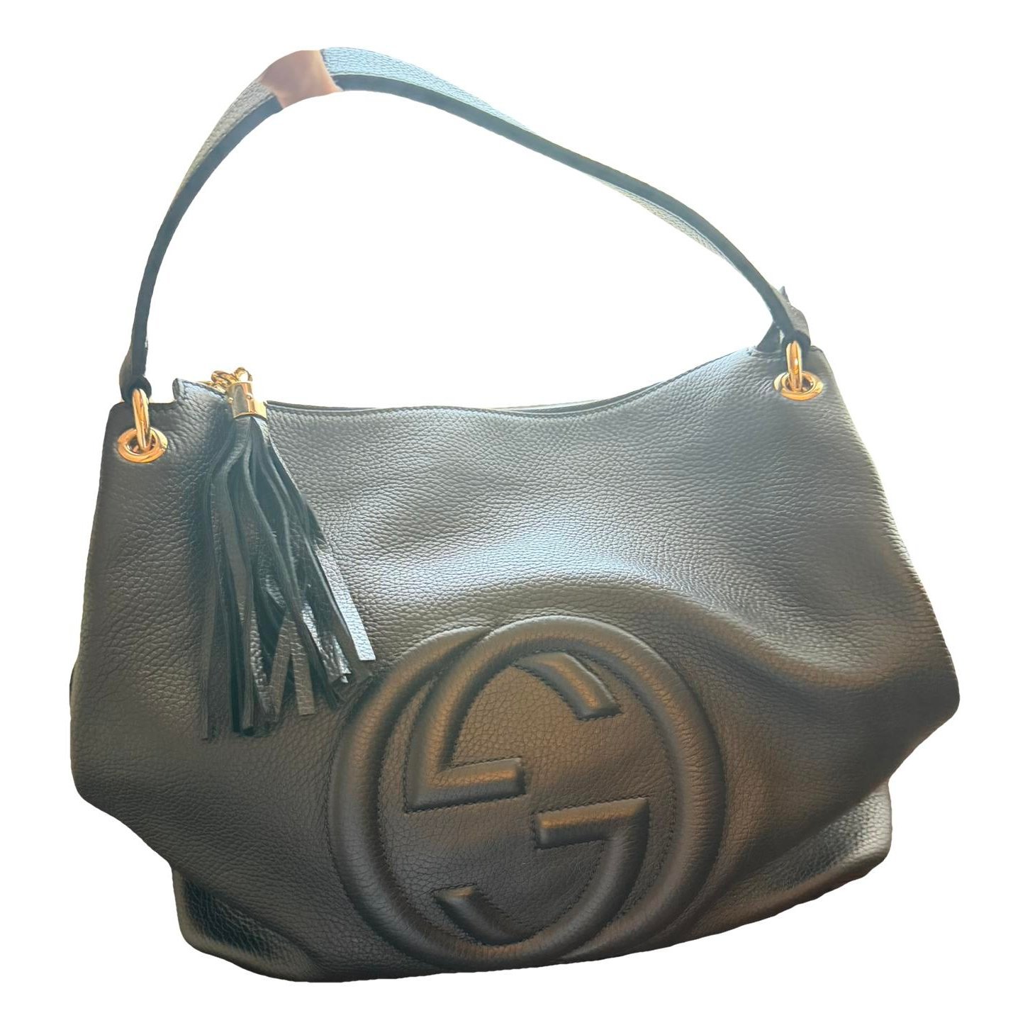 Leather handbag