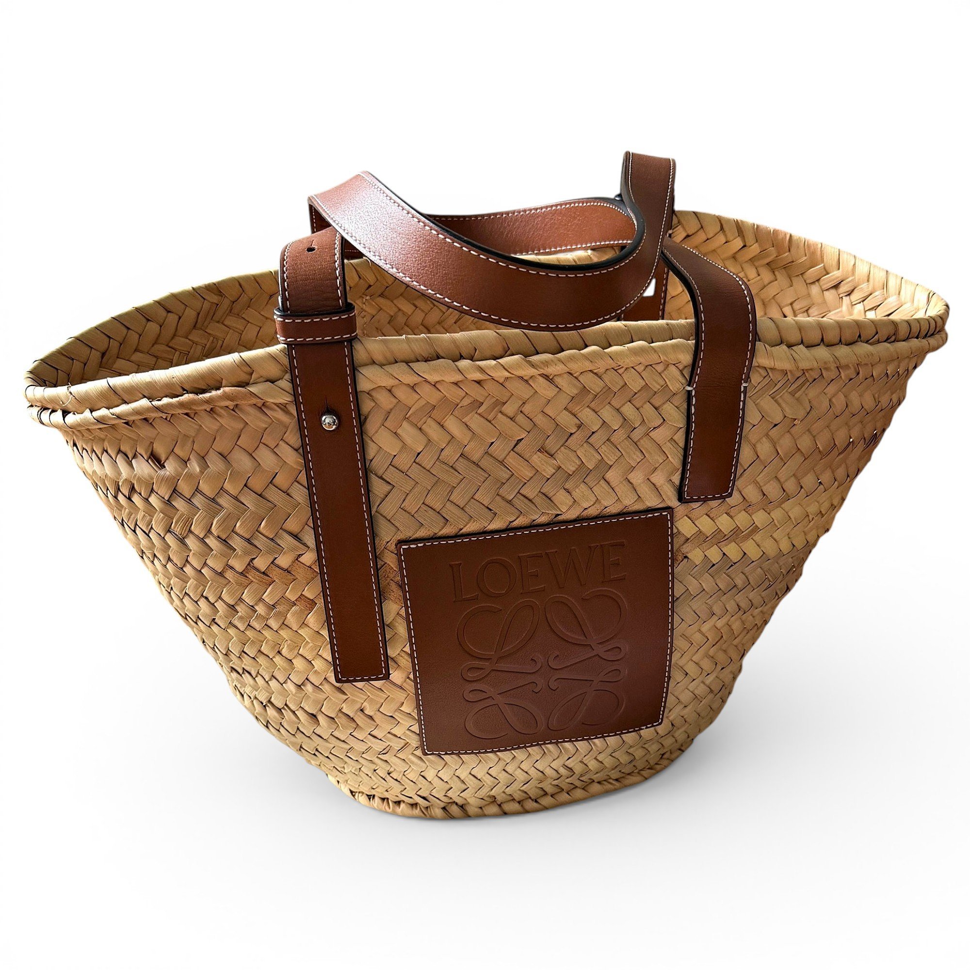 Basket Bag leather tote