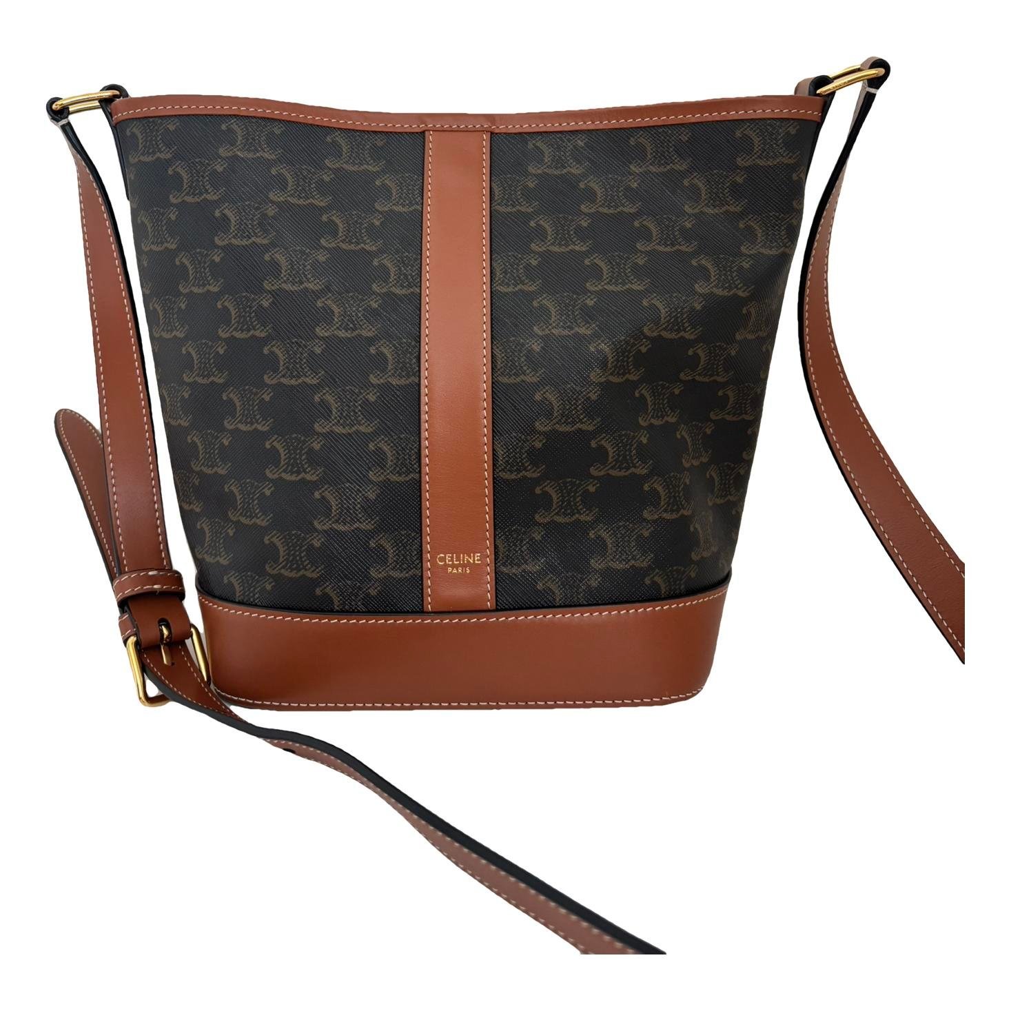 SAC SEAU leather handbag