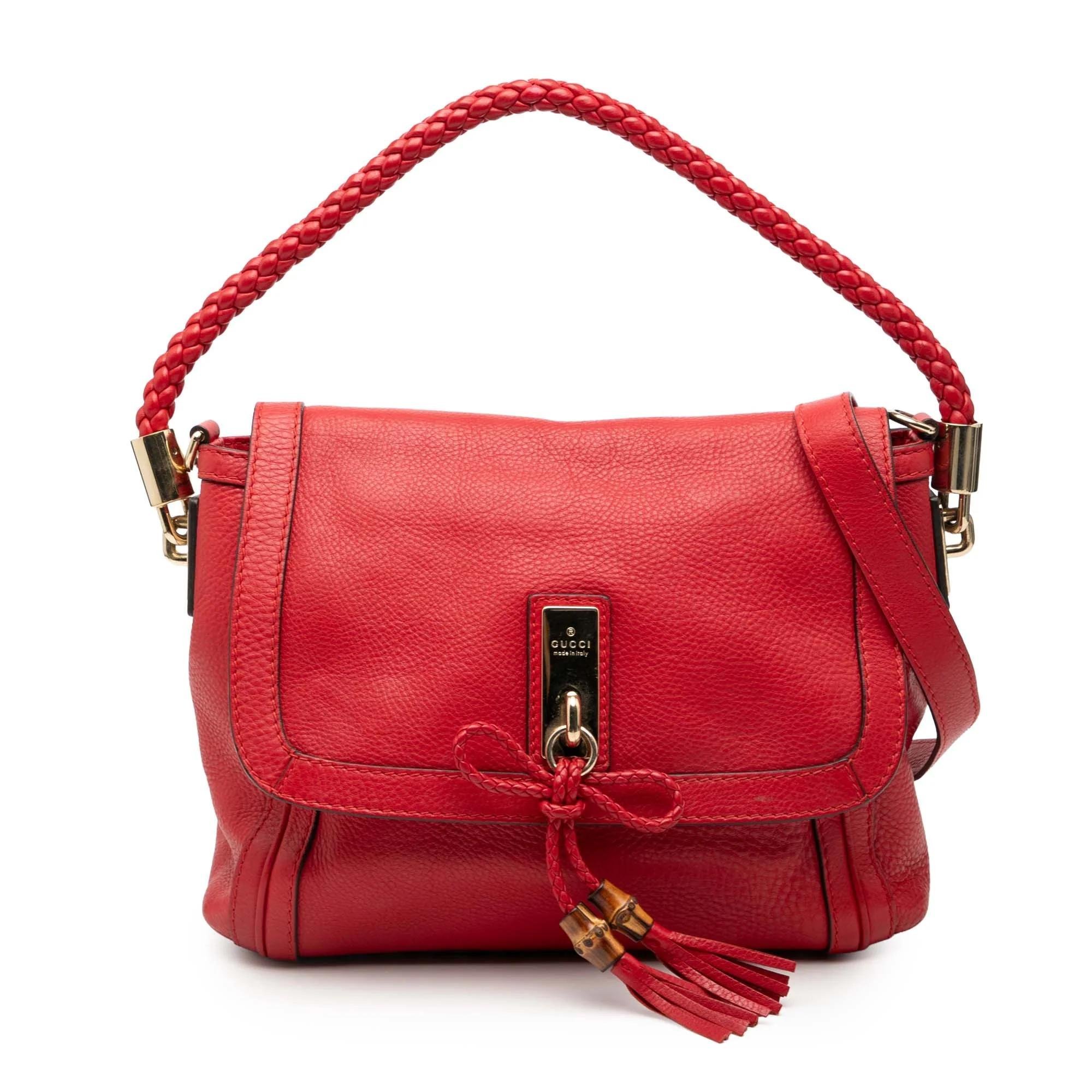 Bella leather satchel