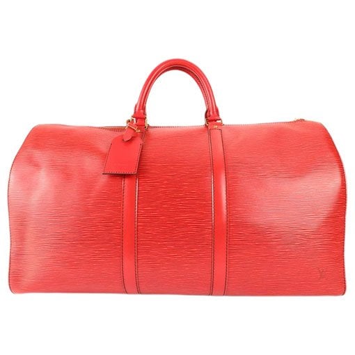 Keepall leather 48h bag
