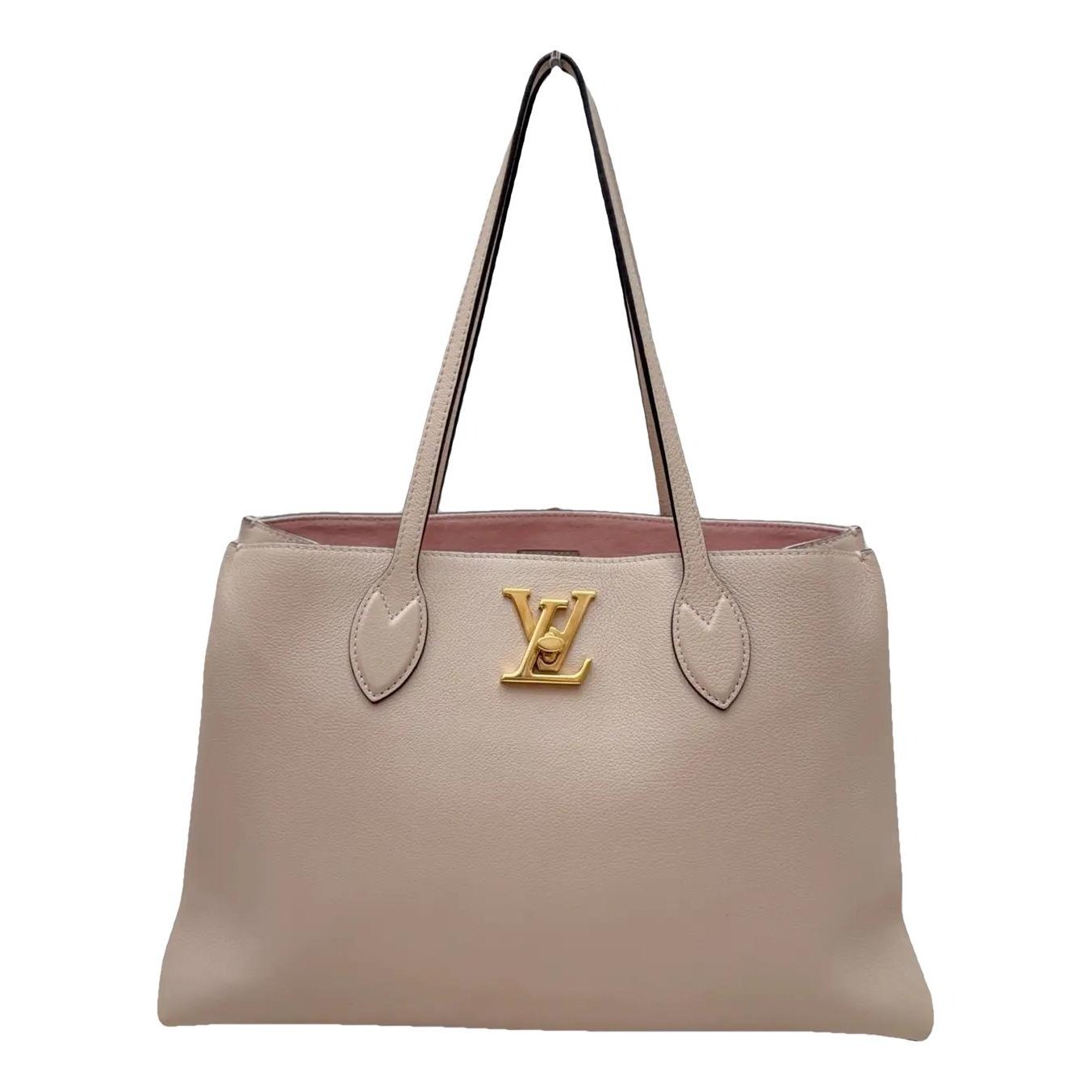 Lockmeto leather handbag