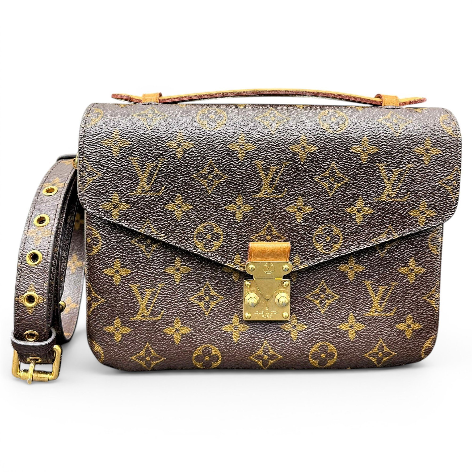 Metis leather handbag